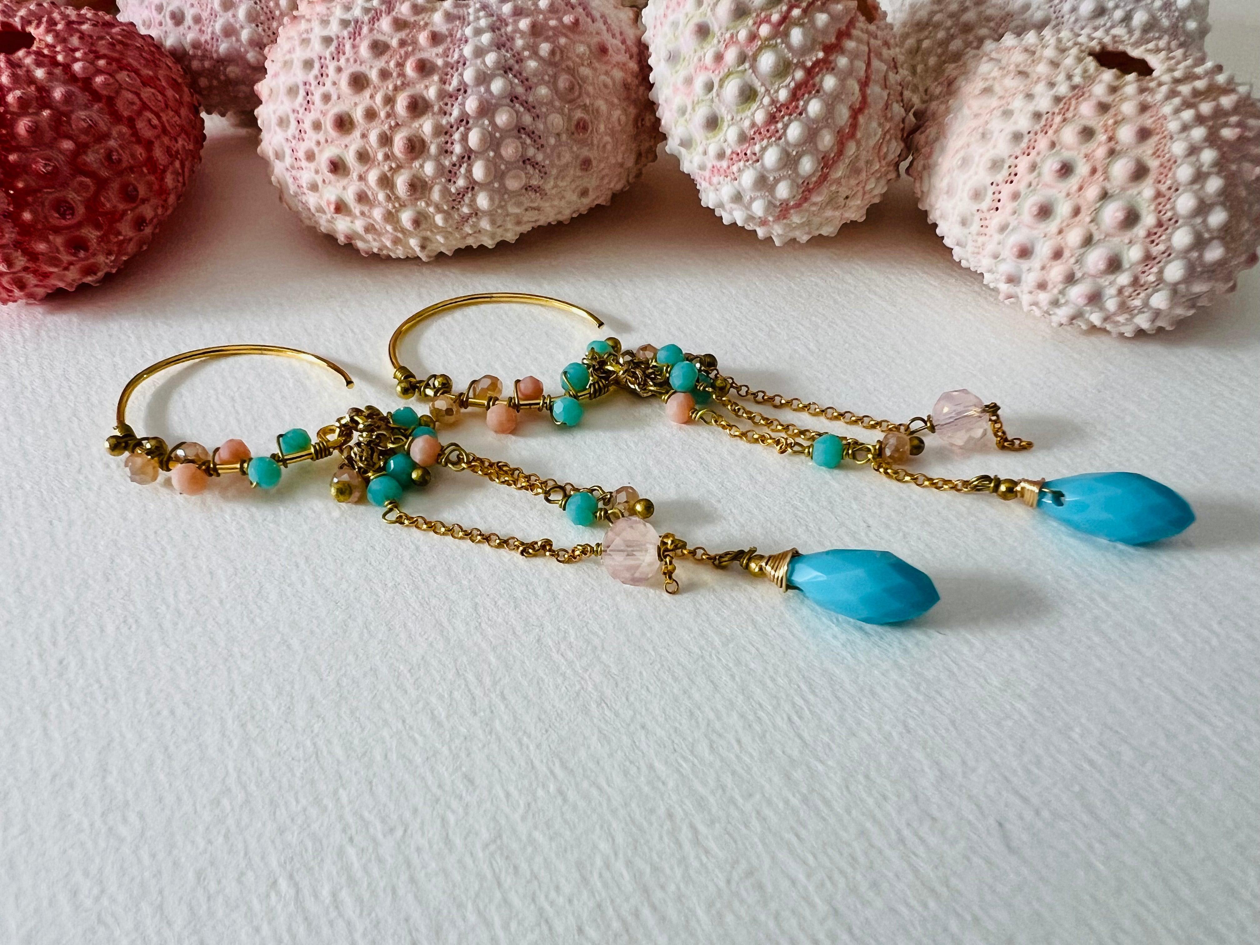 Boucles d’oreilles JOHANNA - Créations Uniques