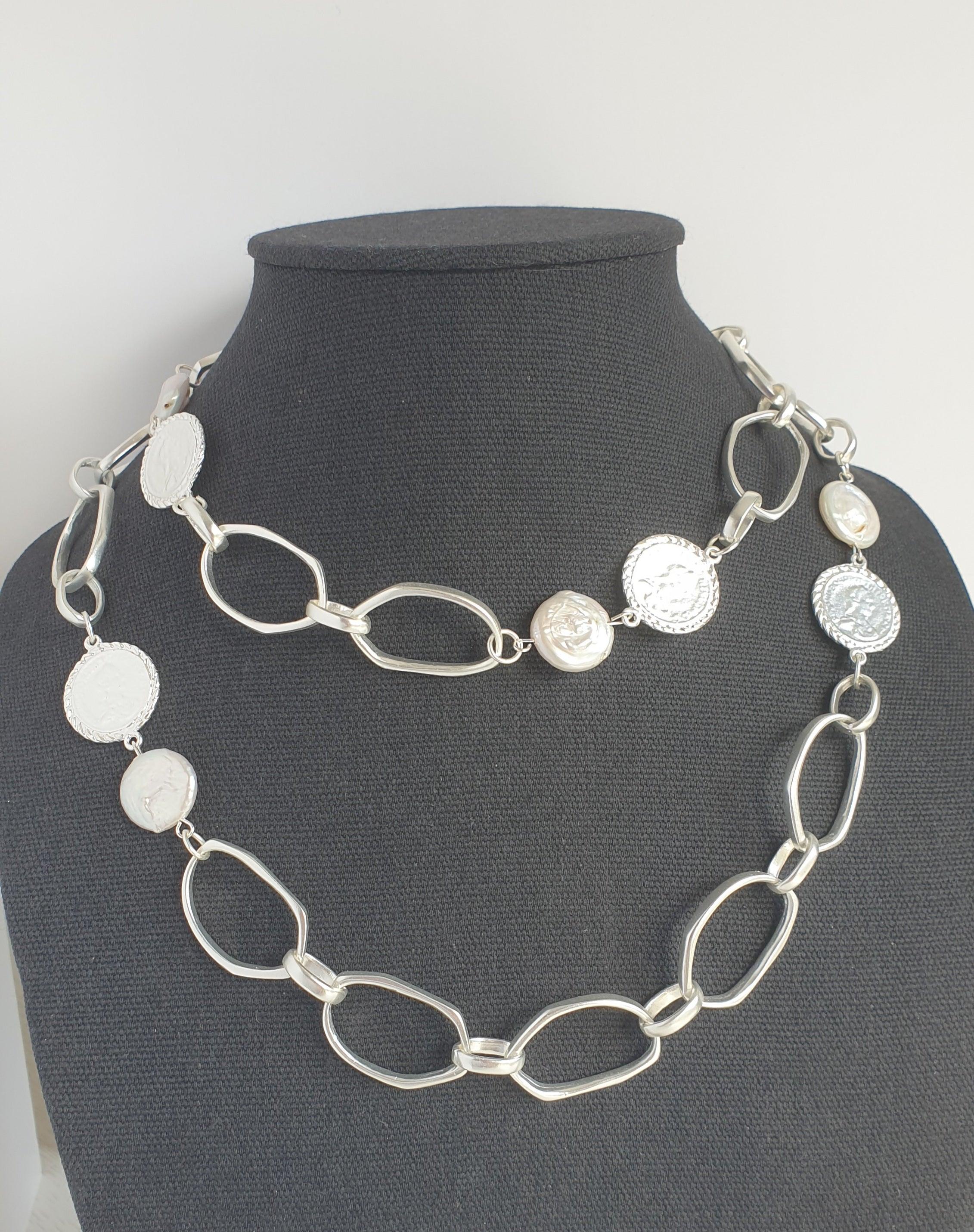 N75504 Collier chaîne - Karine Sultan - Créations Uniques