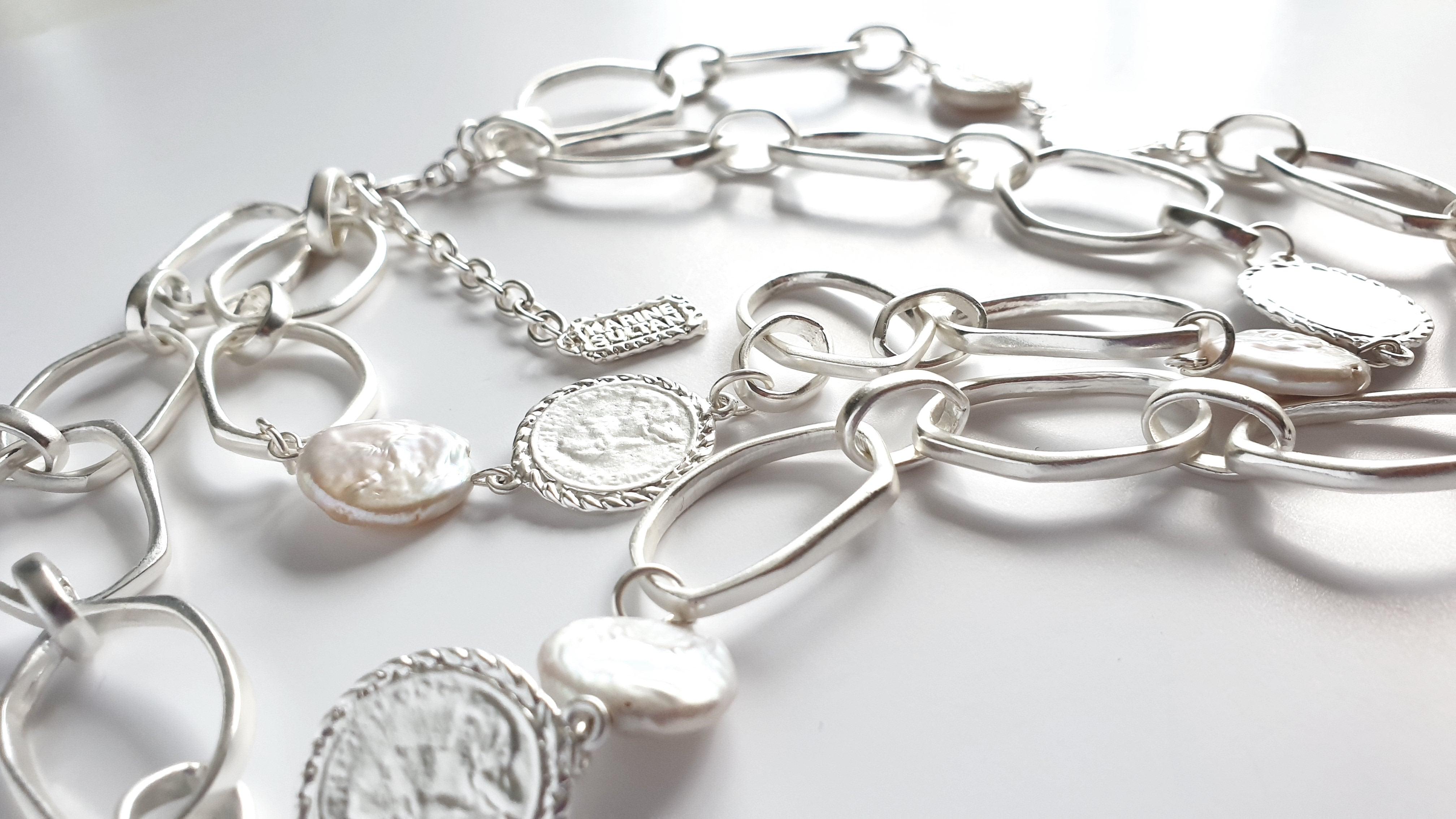 N75504 Collier chaîne - Karine Sultan - Créations Uniques