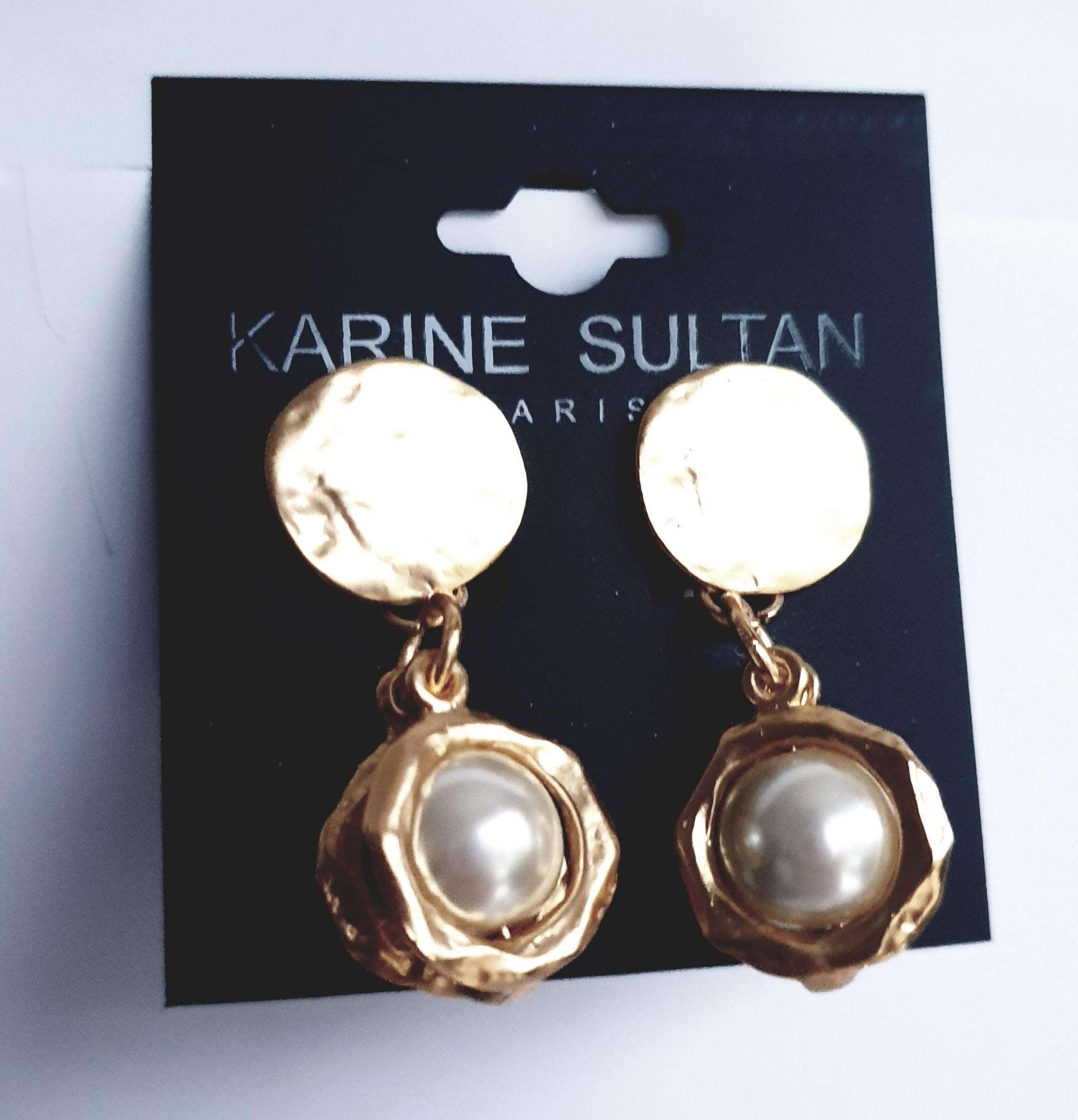 E70676 Boucles d'oreilles Karine Sultan - Créations Uniques
