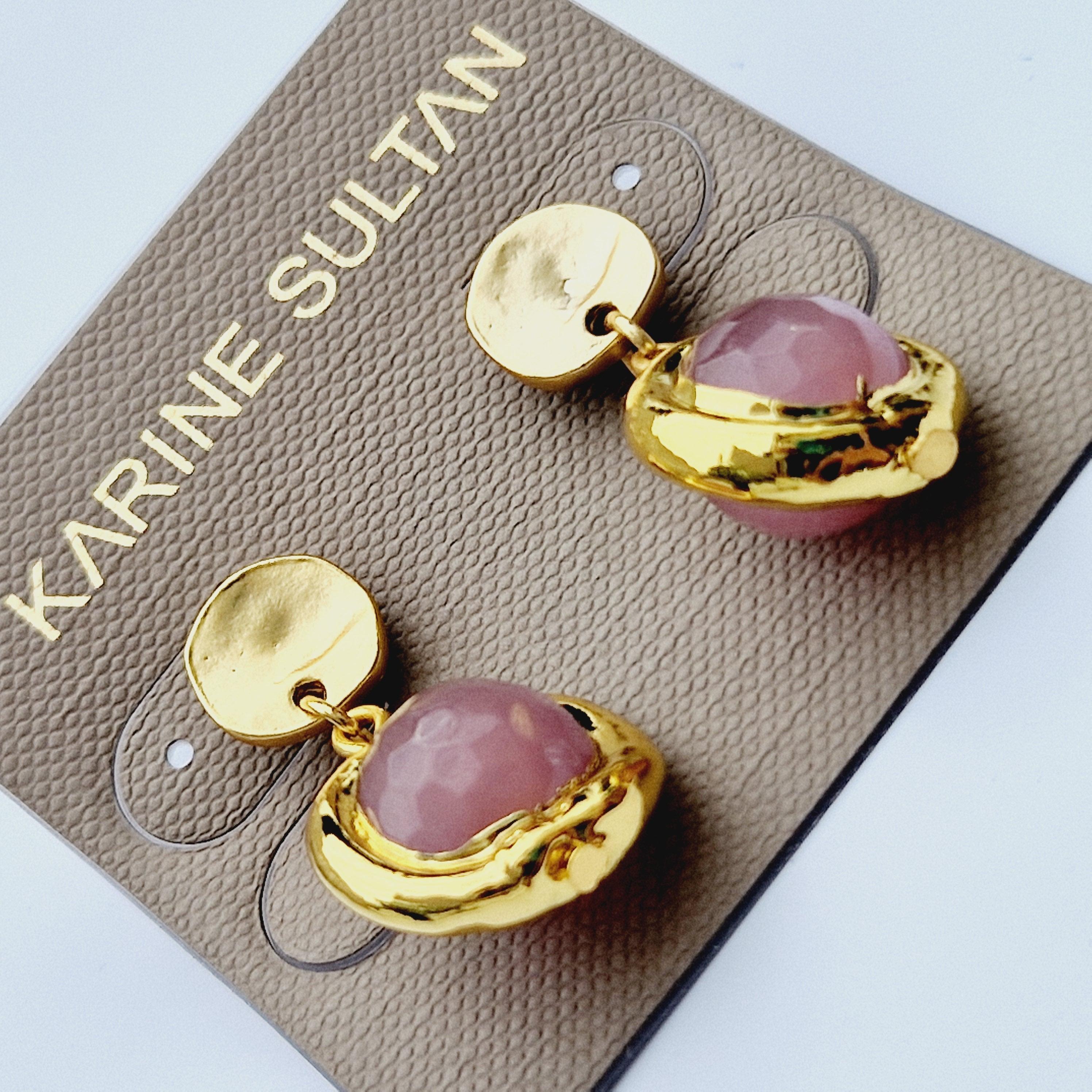 E76503 Boucles d'oreilles Coriandoli simple - Karine Sultan - Créations Uniques