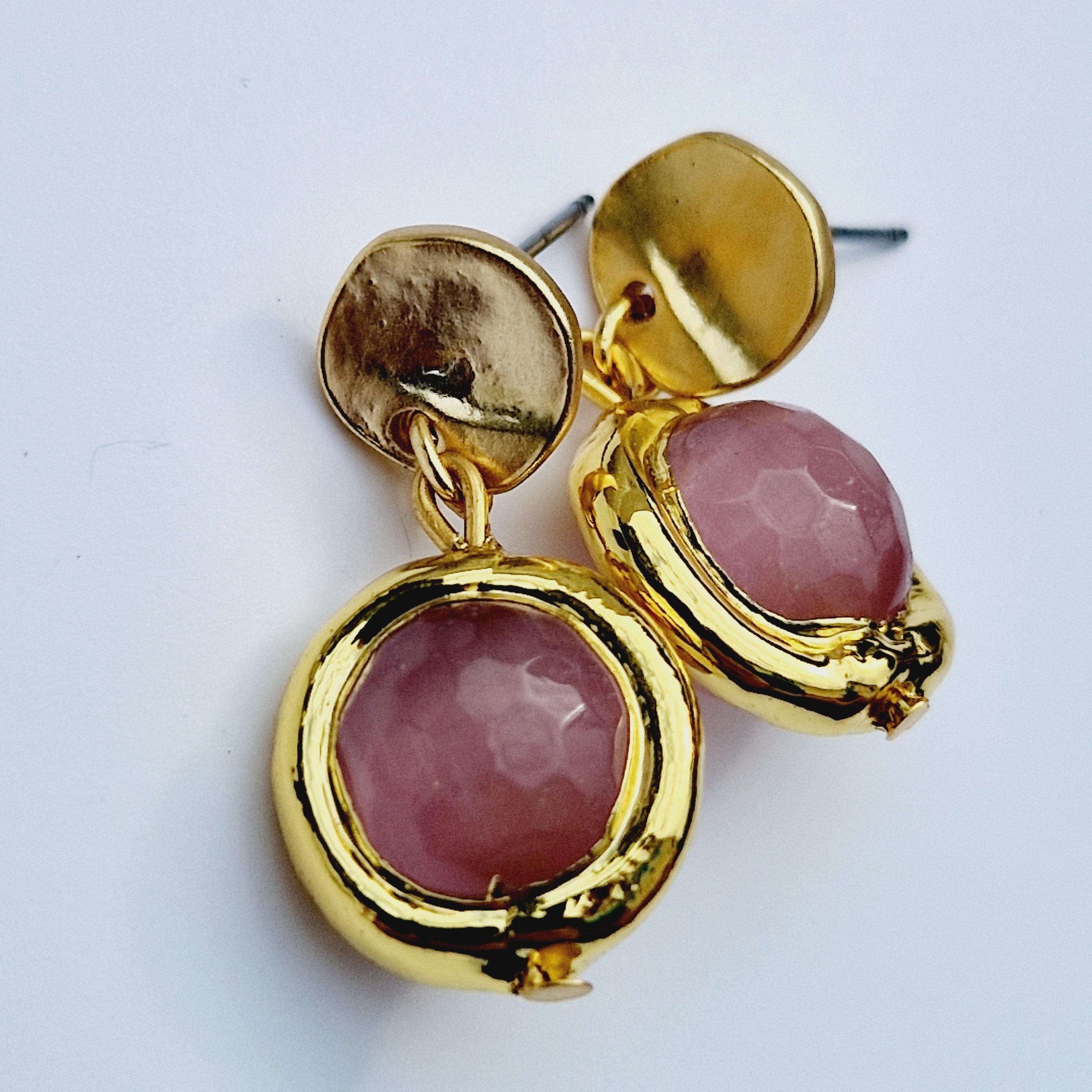 E76503 Boucles d'oreilles Coriandoli simple - Karine Sultan - Créations Uniques