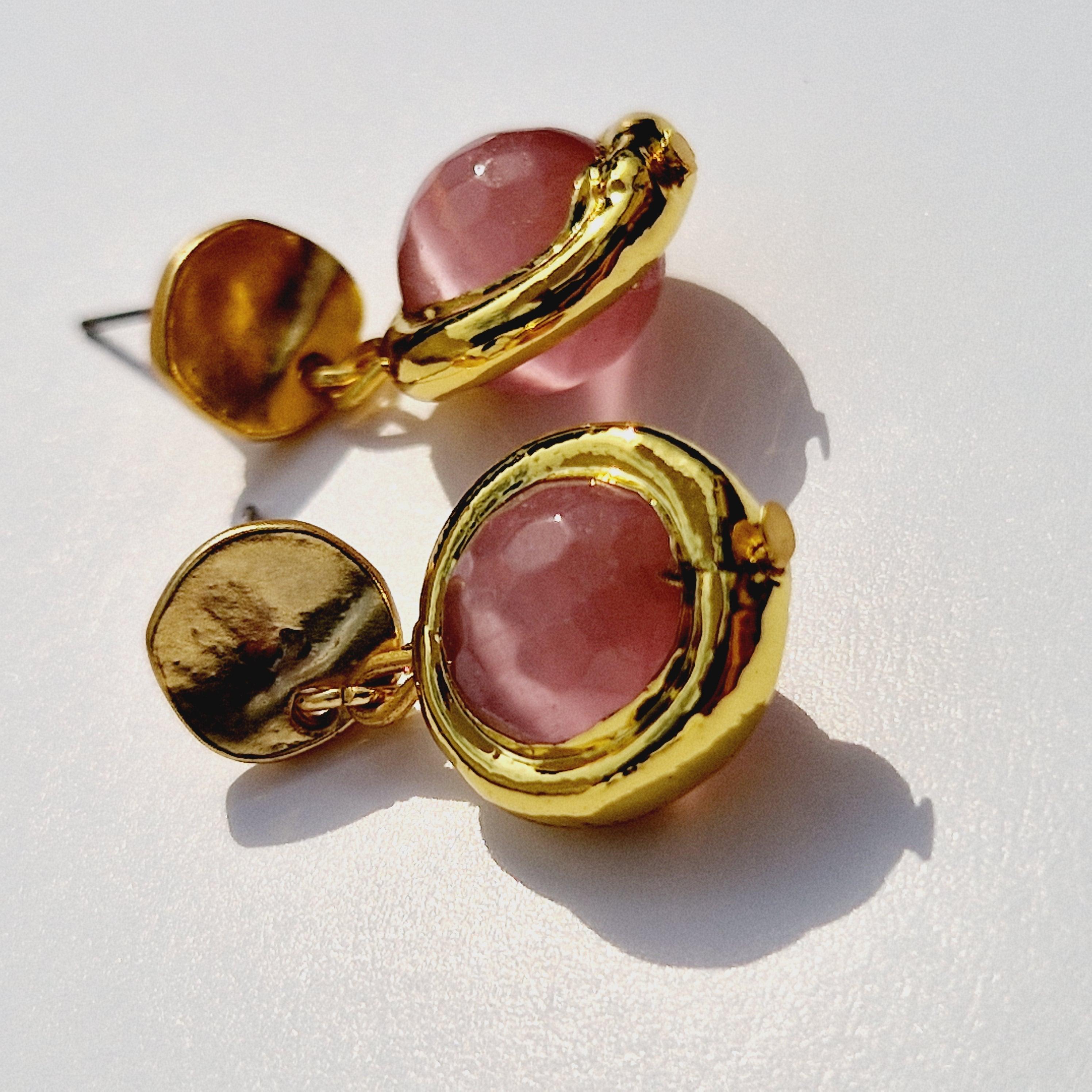 E76503 Boucles d'oreilles Coriandoli simple - Karine Sultan - Créations Uniques