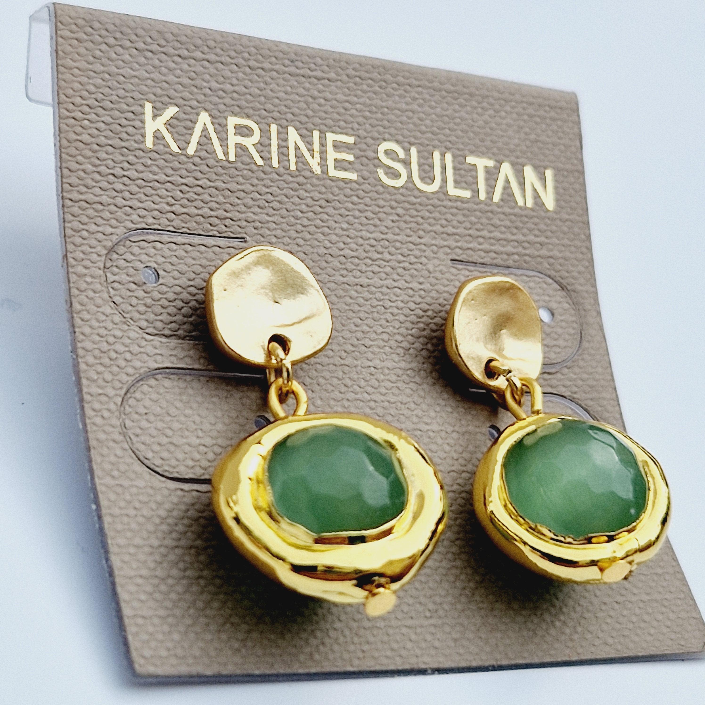 E76503 Boucles d'oreilles Coriandoli simple - Karine Sultan - Créations Uniques