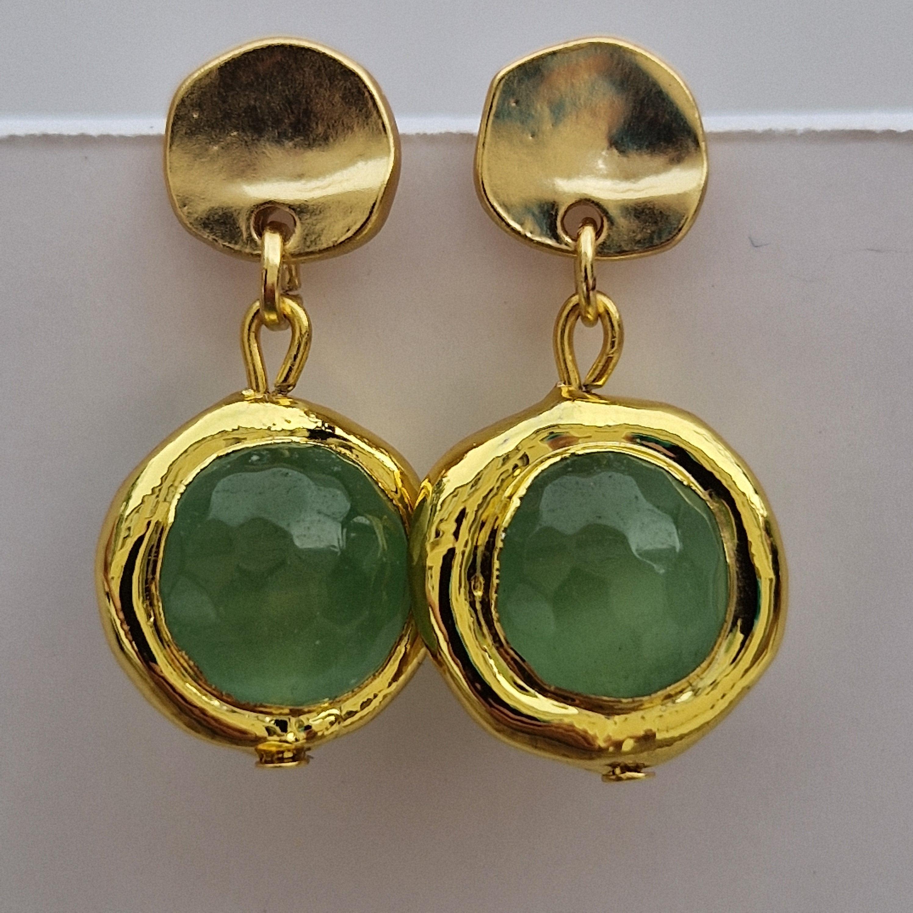 E76503 Boucles d'oreilles Coriandoli simple - Karine Sultan - Créations Uniques