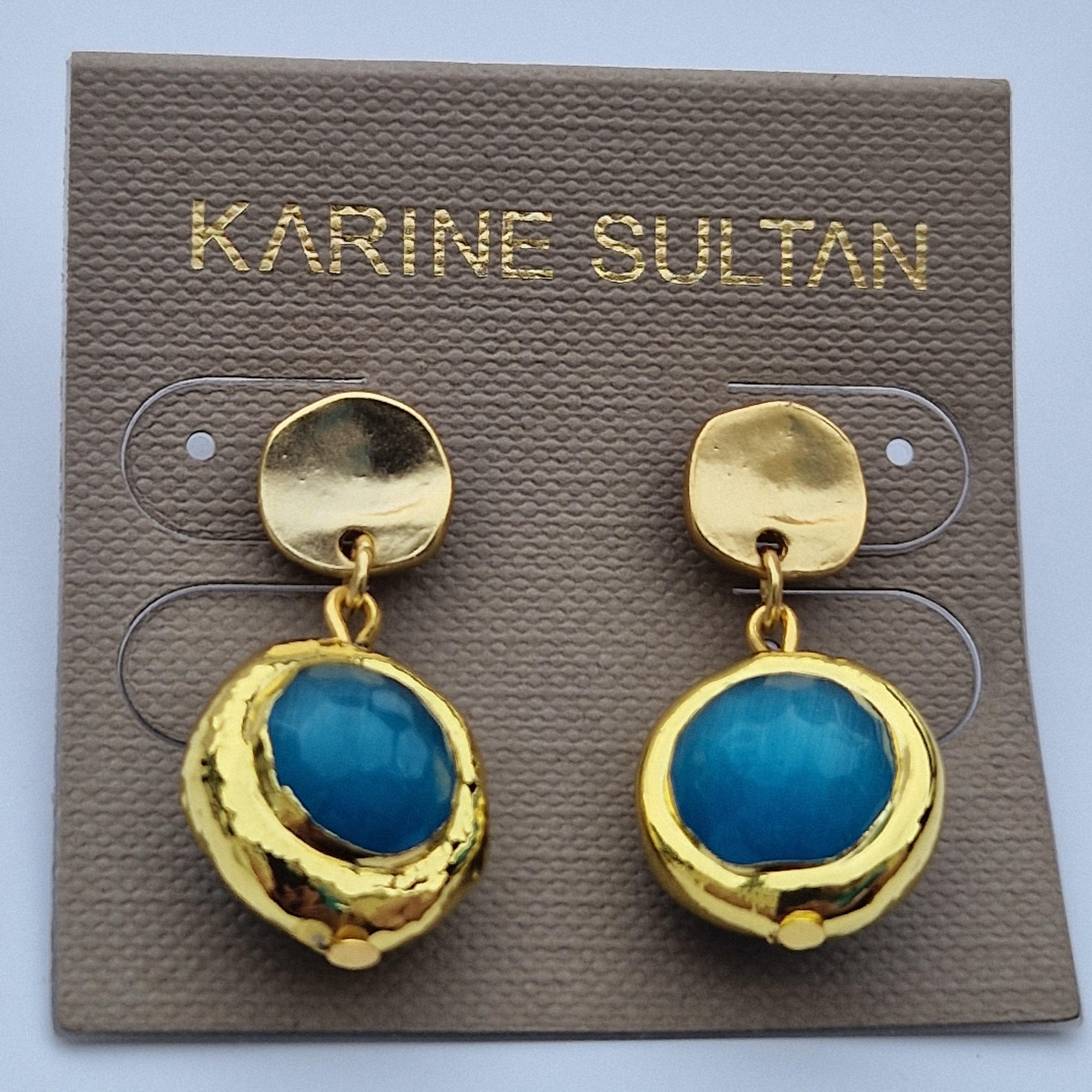 E76503 Boucles d'oreilles Coriandoli simple - Karine Sultan - Créations Uniques