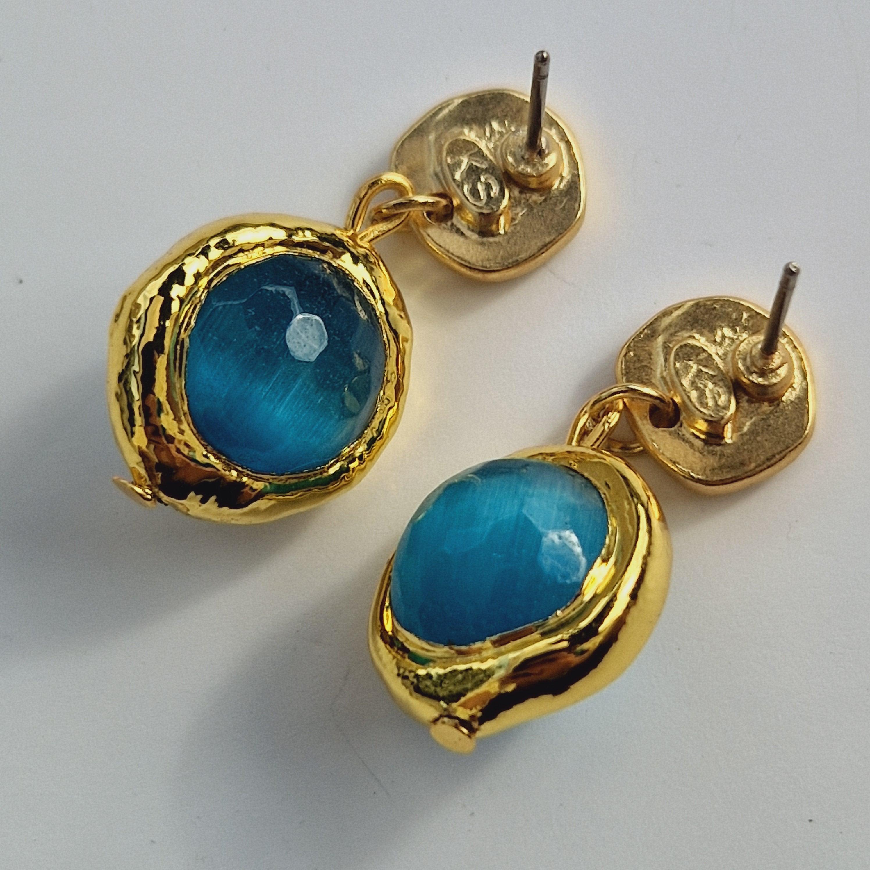 E76503 Boucles d'oreilles Coriandoli simple - Karine Sultan - Créations Uniques