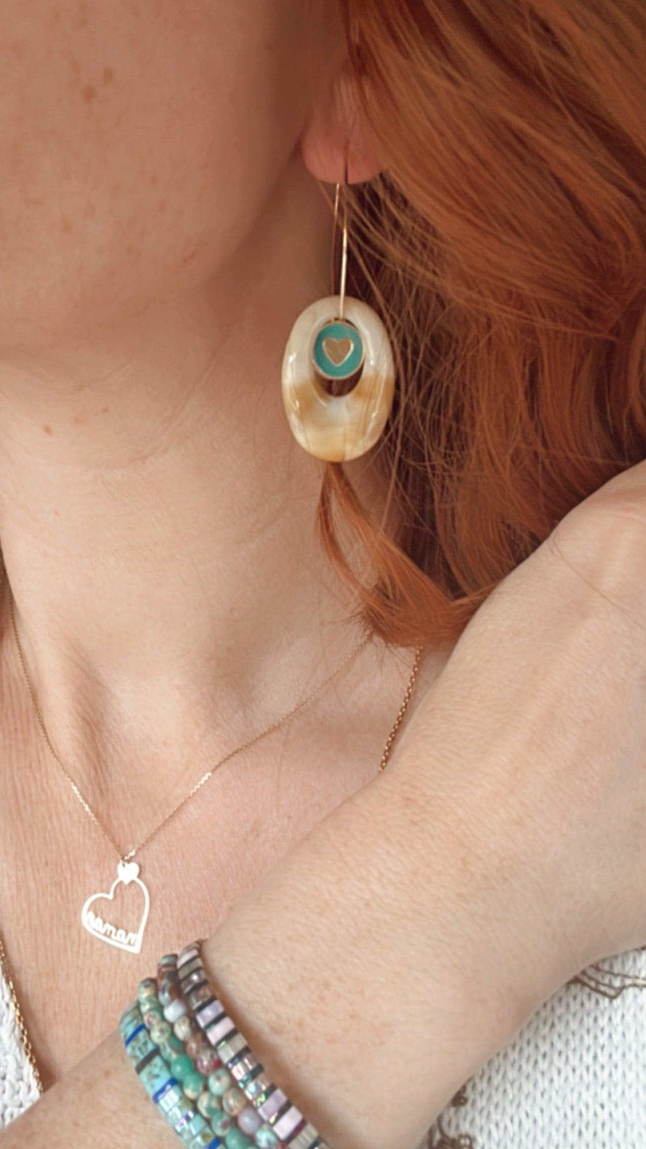 Boucles d’oreilles NESSA - Créations Uniques