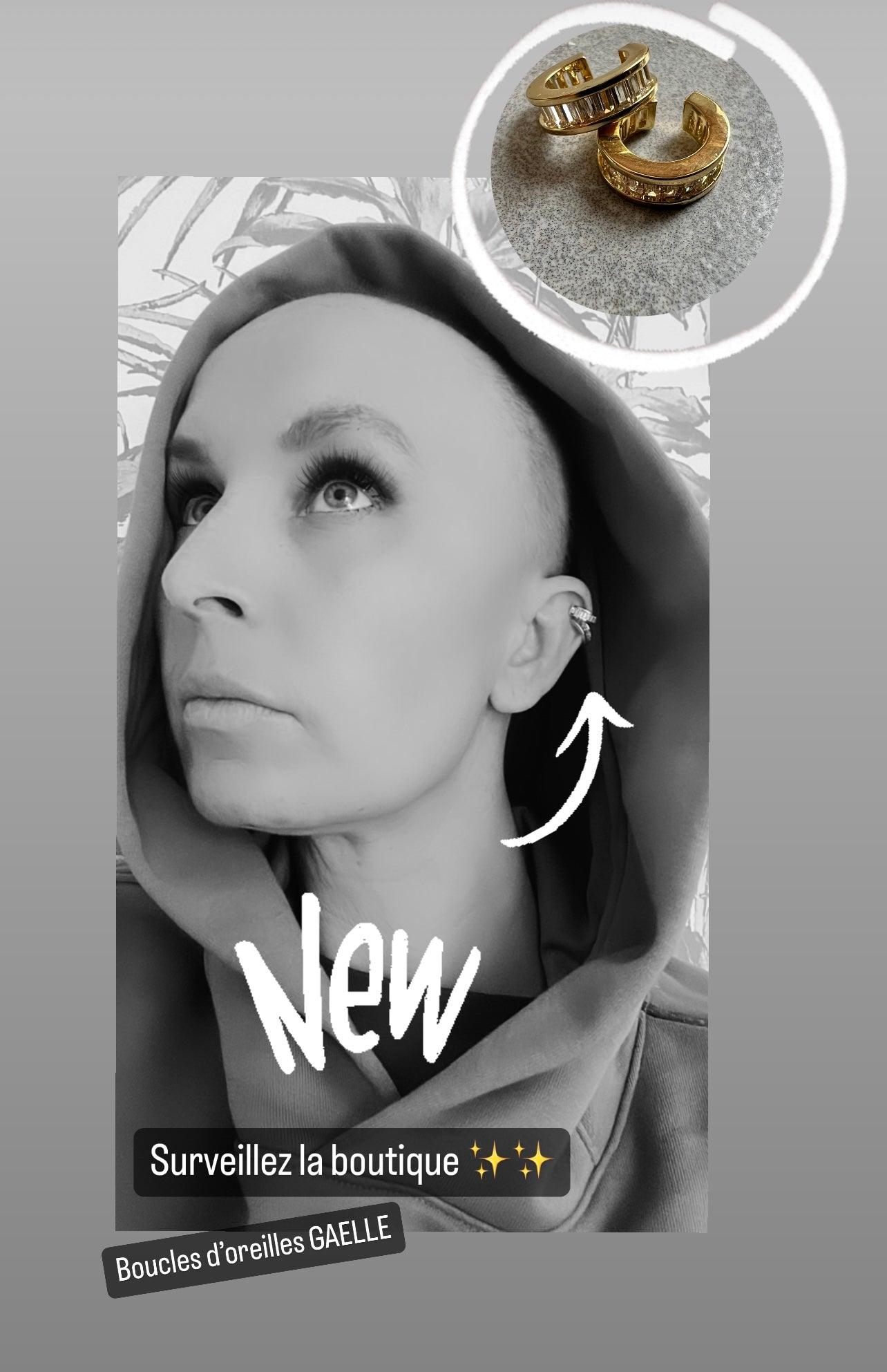 Mono boucle GAELLE cartilage - Créations Uniques