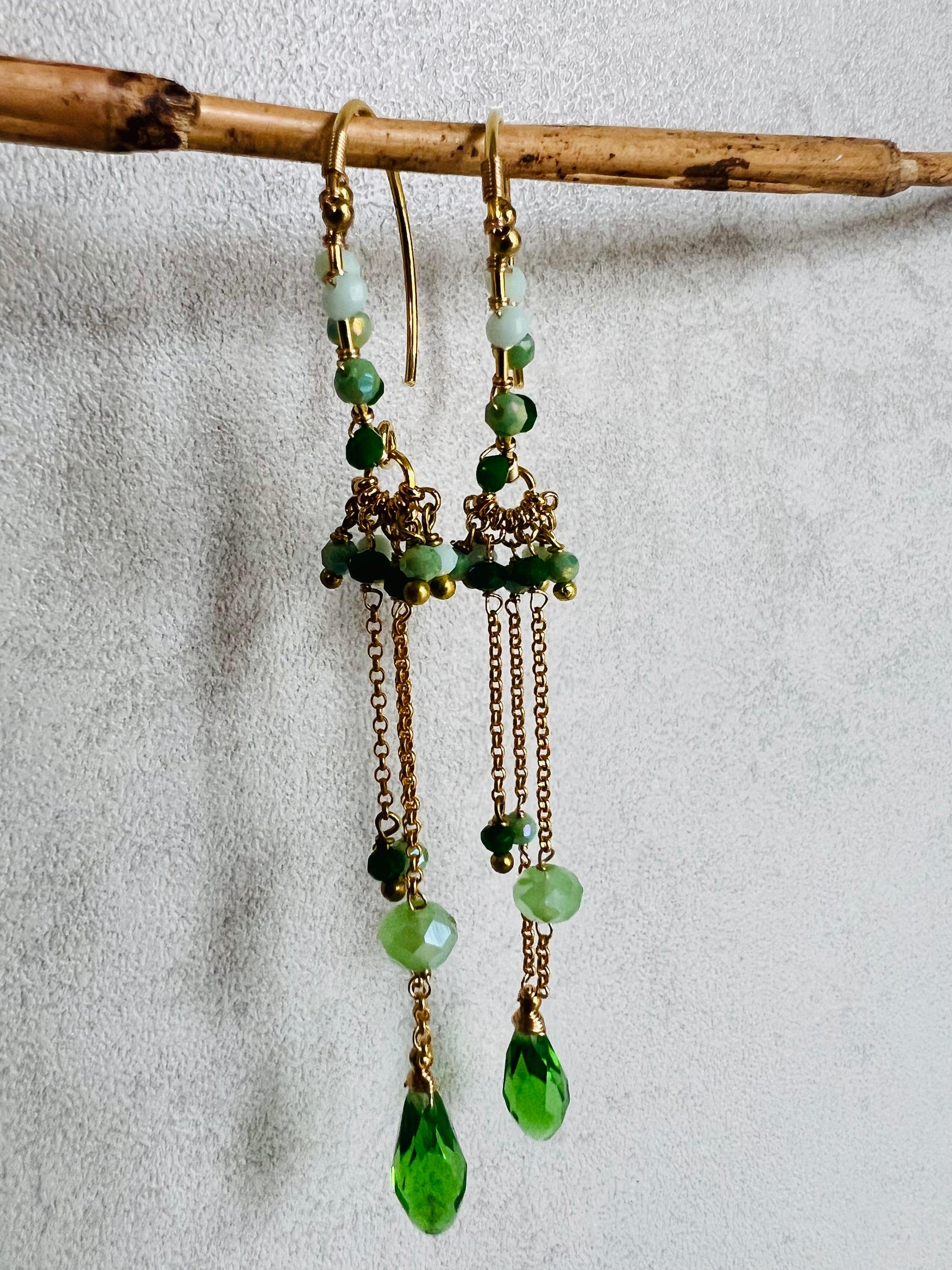 Boucles d’oreilles JOHANNA - Créations Uniques