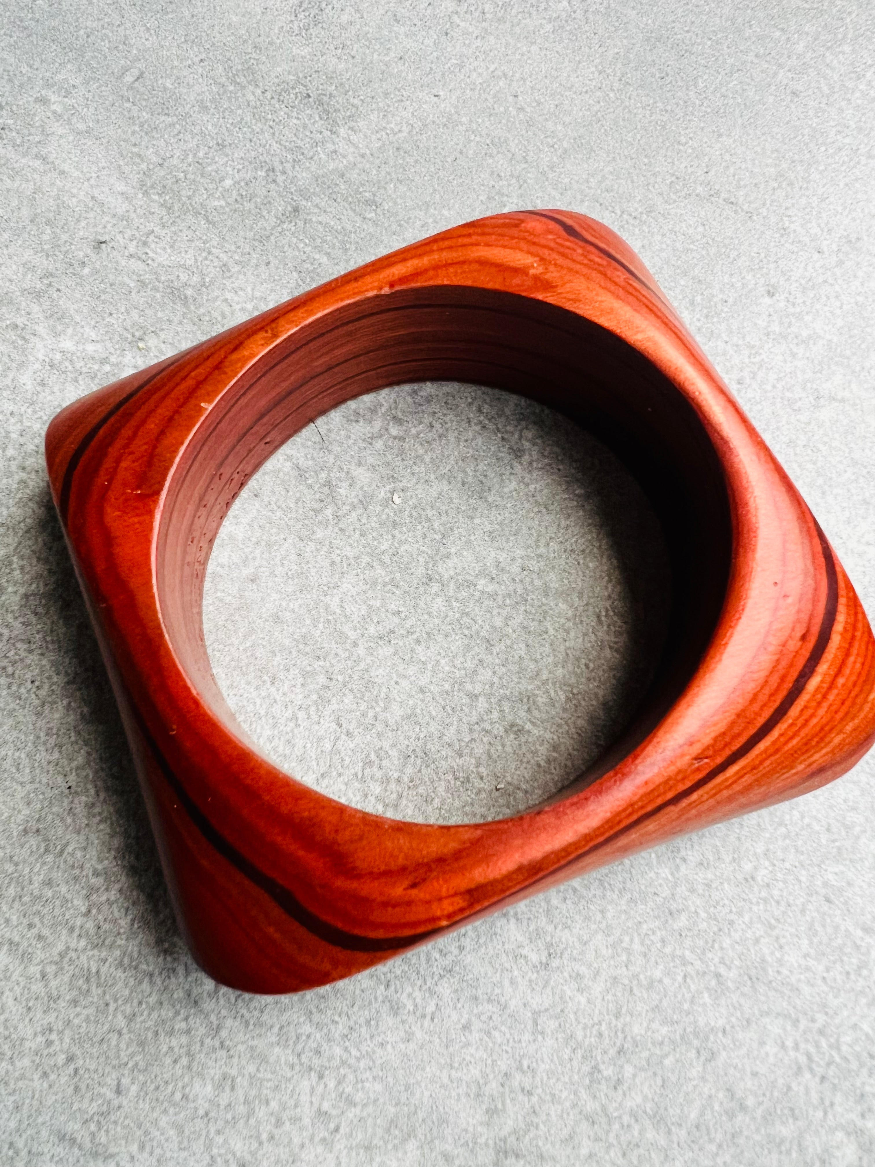 Bracelet FERGIE bois - Créations Uniques