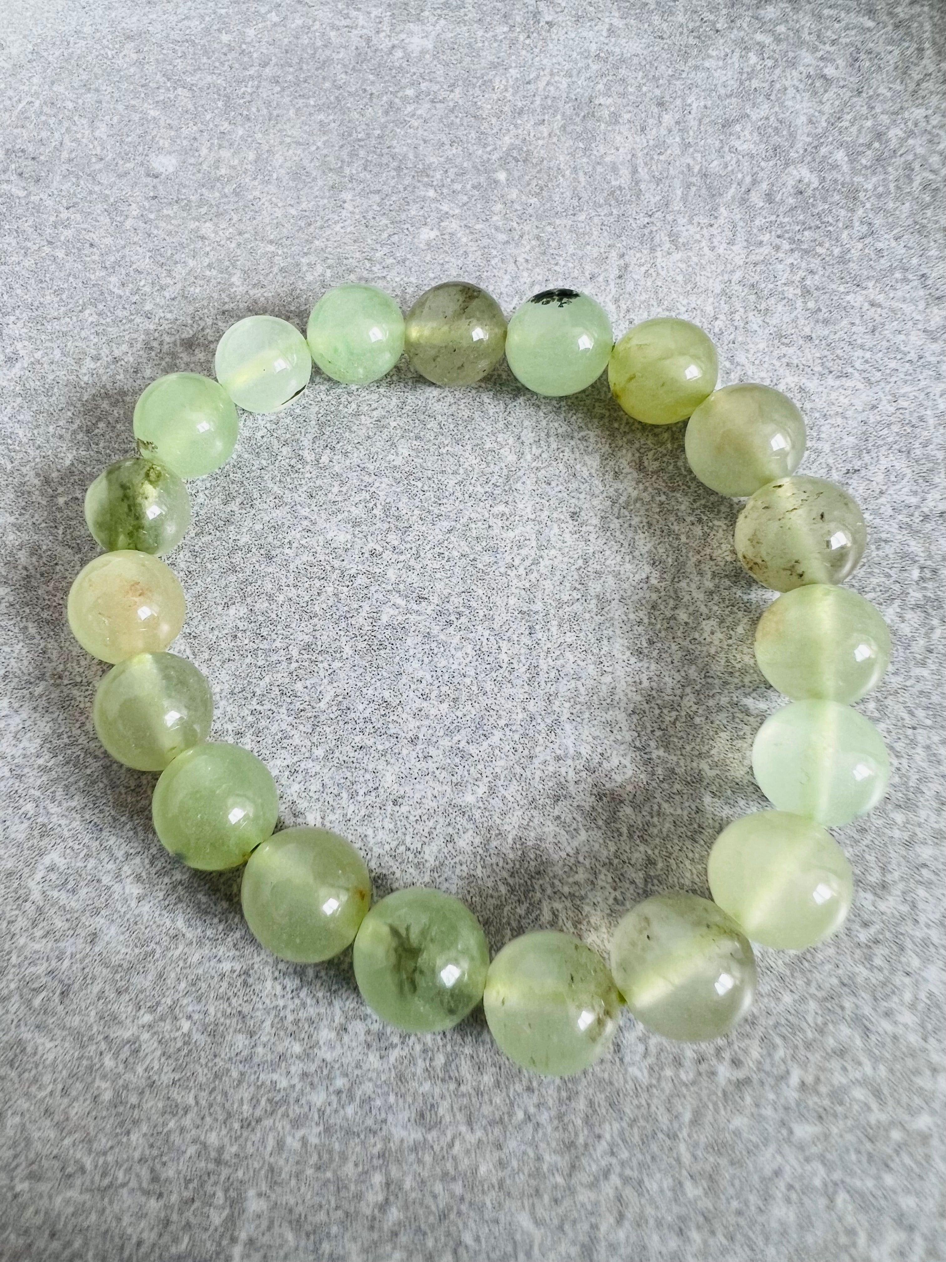 Bracelet VERT perles - Créations Uniques
