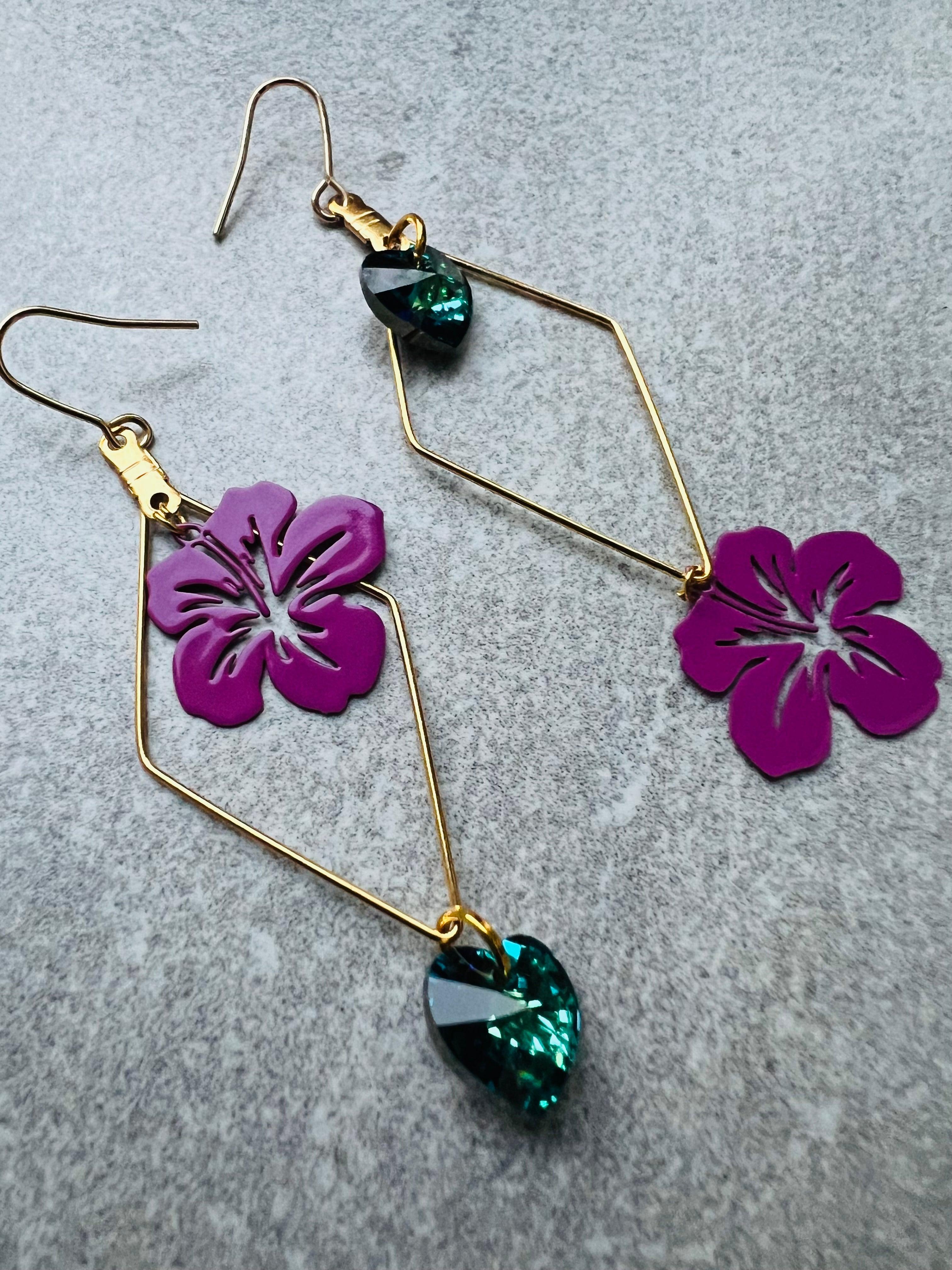 Boucles d’oreilles AYMELINE - Créations Uniques