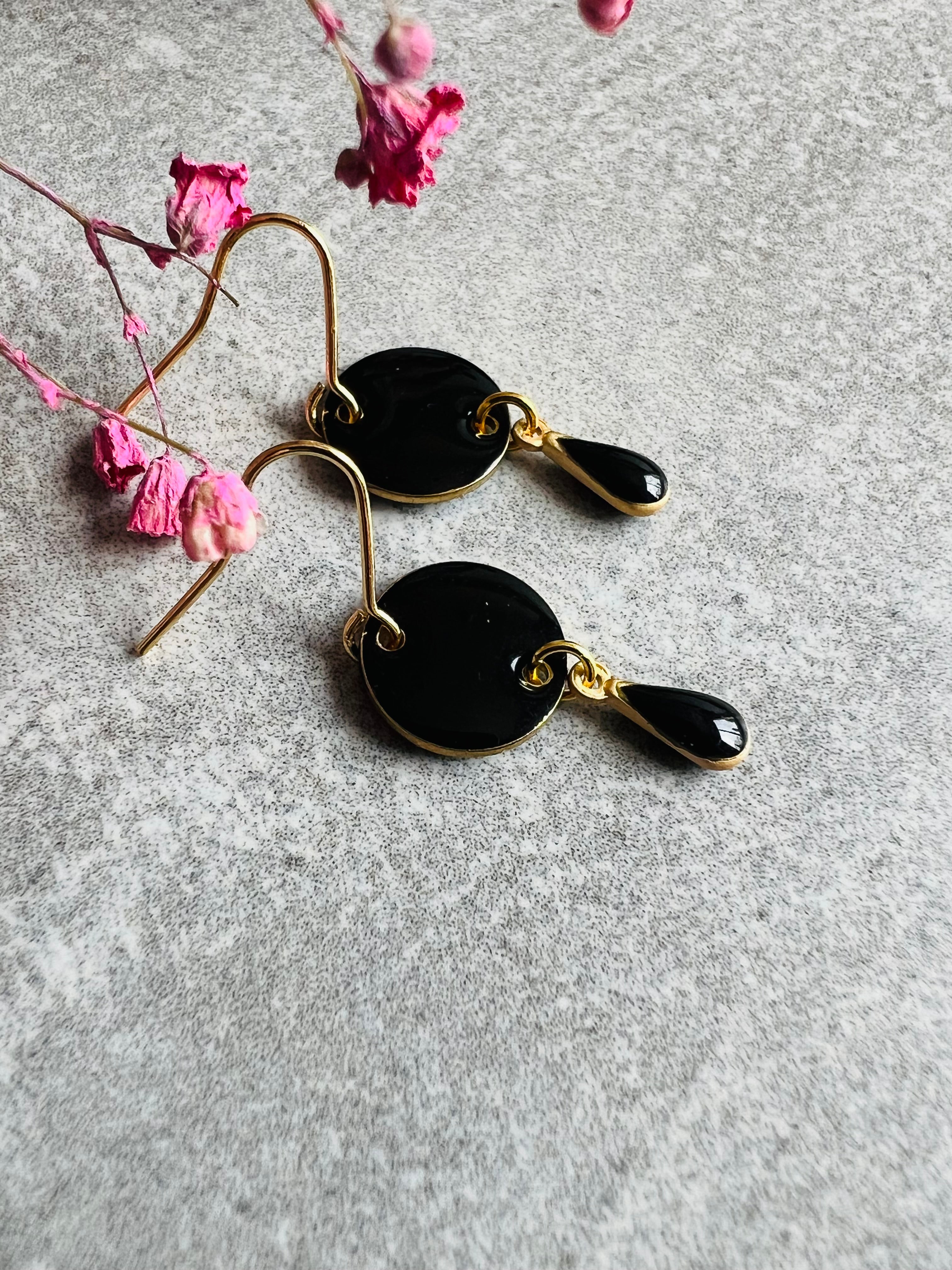 Boucles d’oreilles RILEY style minimaliste - Créations Uniques - Créations Uniques
