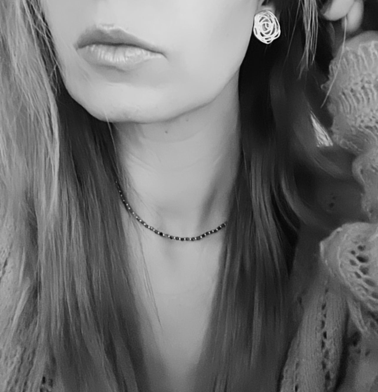 E61029 Boucles d'oreilles clips - Karine Sultan - Créations Uniques