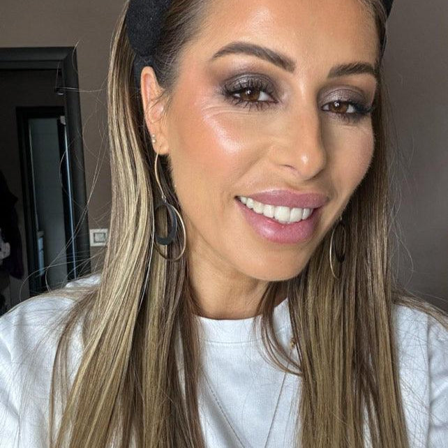 Boucles d’oreilles DELIA noires et dorées - Créations Uniques - Créations Uniques