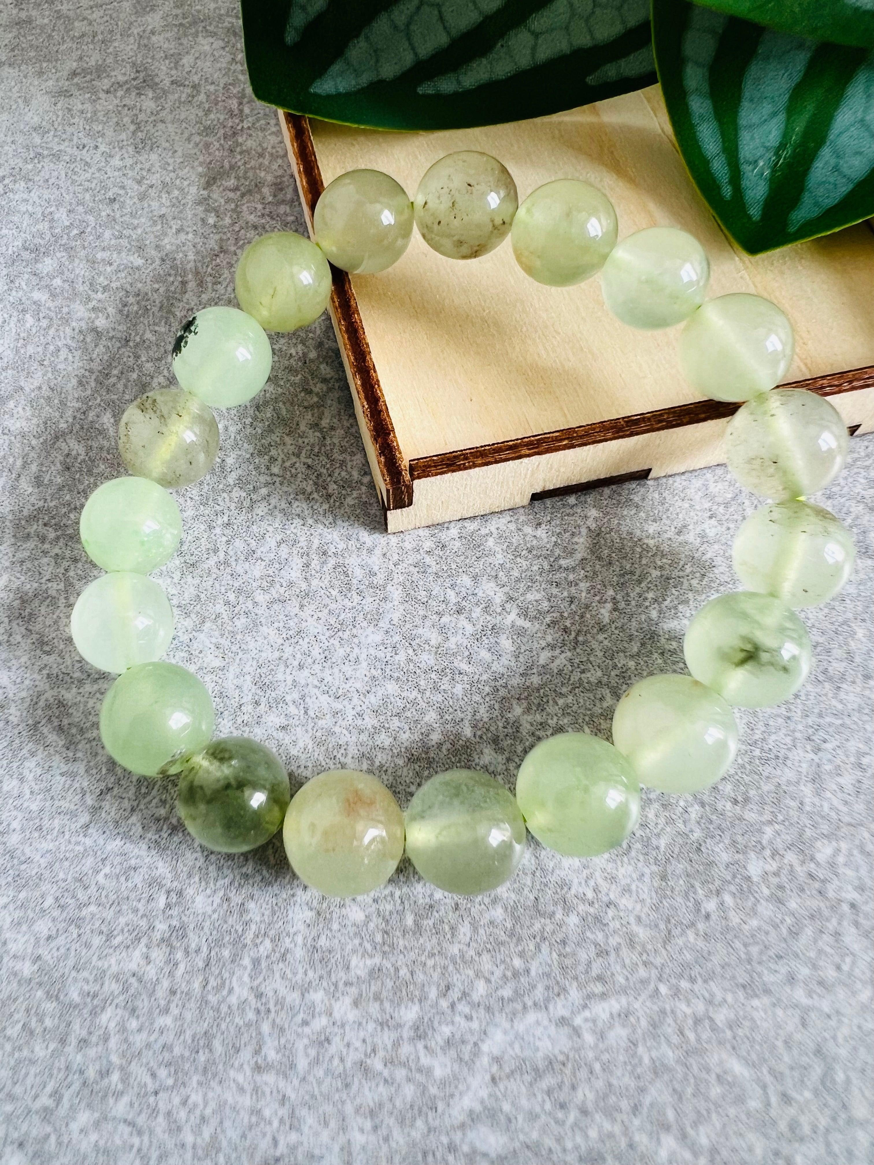 Bracelet VERT perles - Créations Uniques