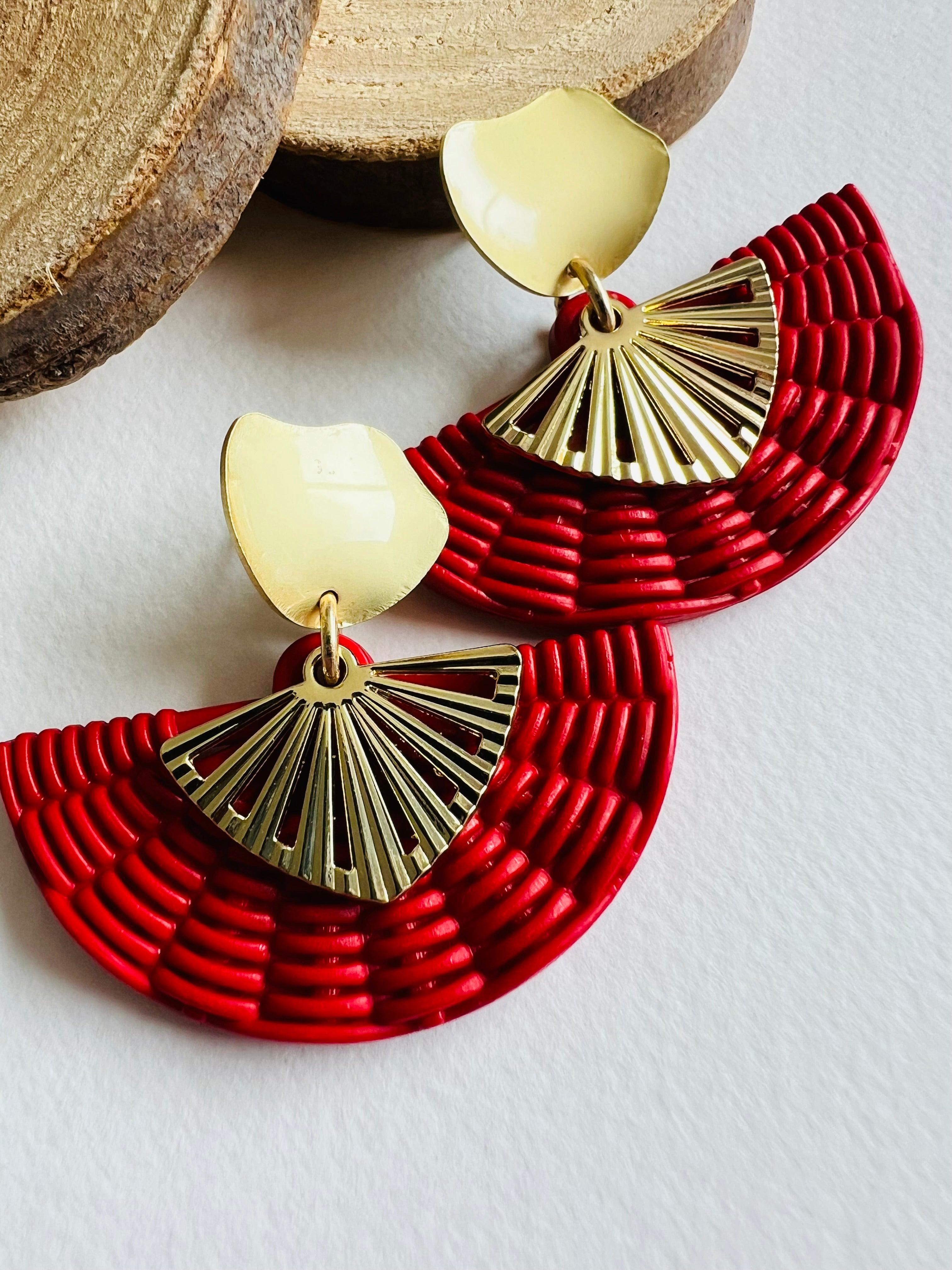 Boucles d’oreilles LYSIANE - Créations Uniques