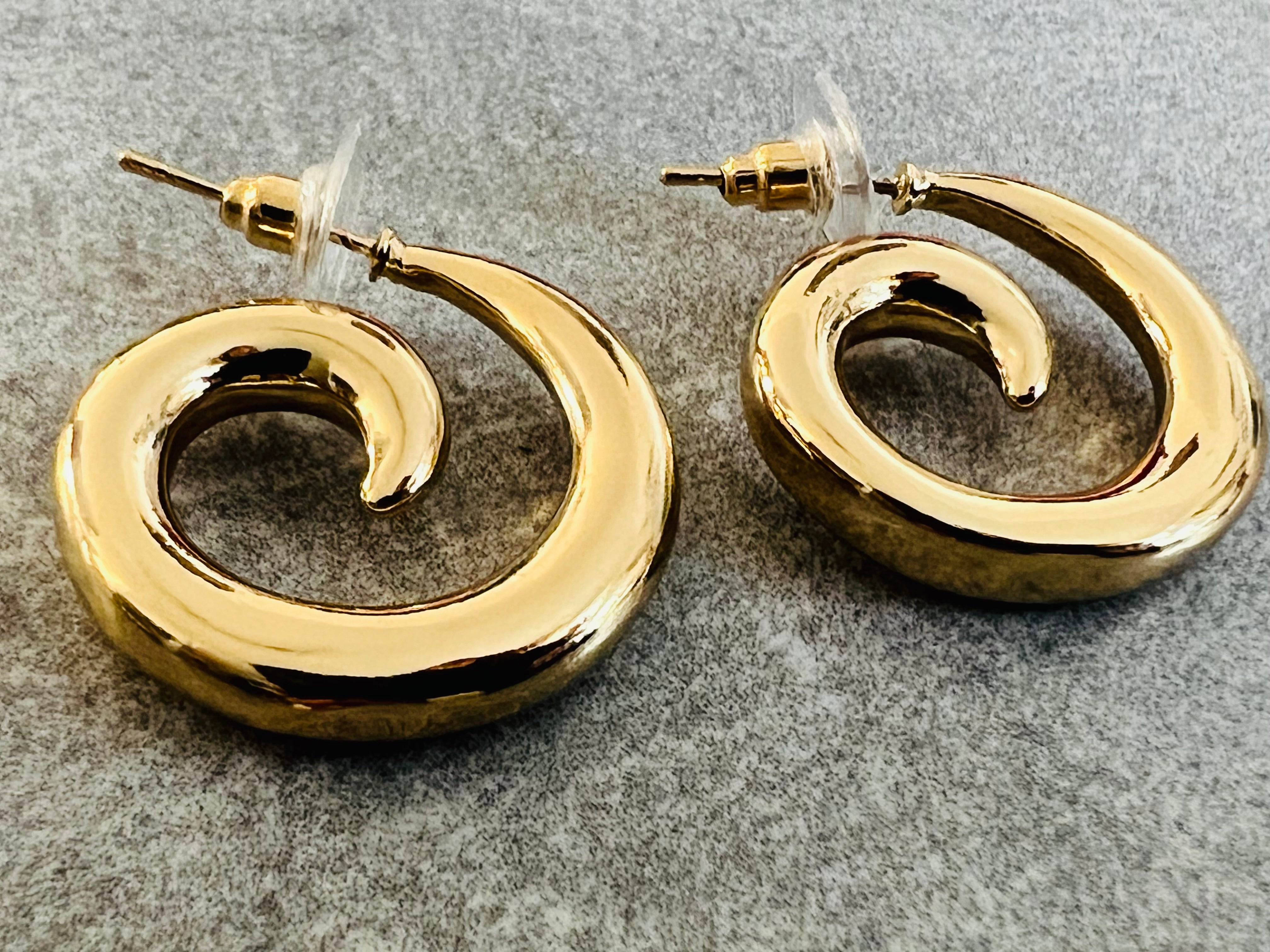Boucles d’oreilles ESMÉE Spirales - Créations Uniques