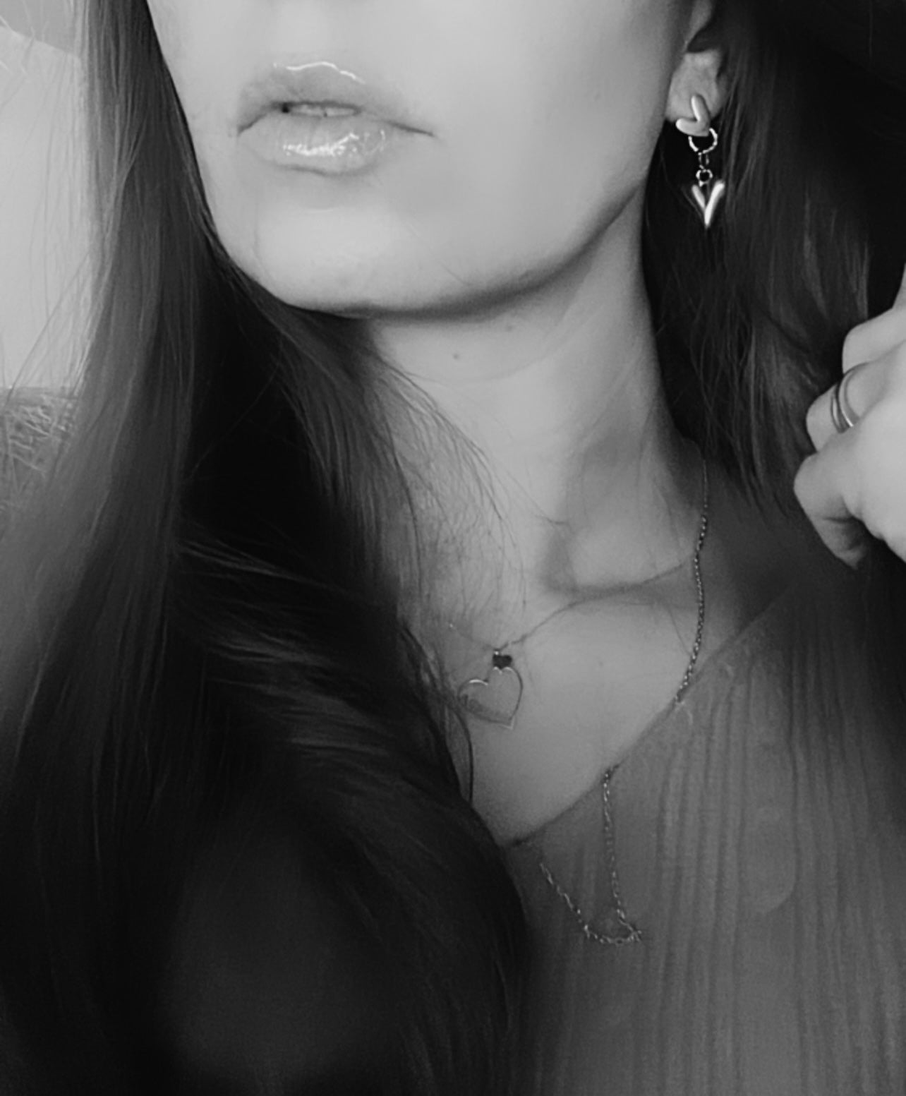 Boucles d’oreilles EUGENIE coeurs dorés - Créations Uniques - Créations Uniques