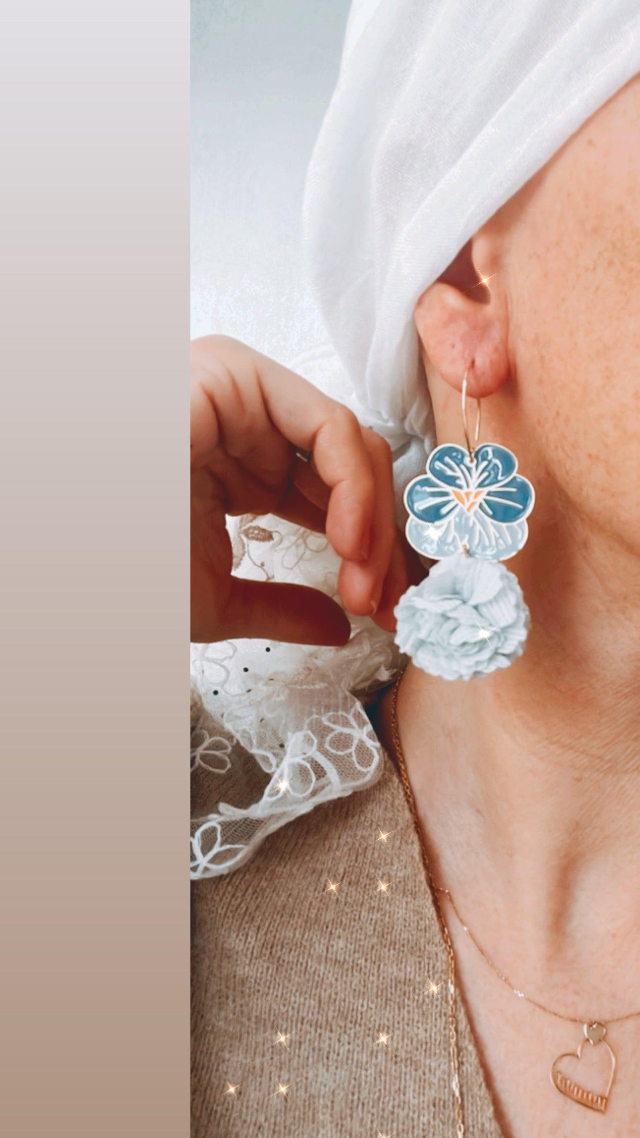 Boucles d’oreilles CATHERINE - Créations Uniques