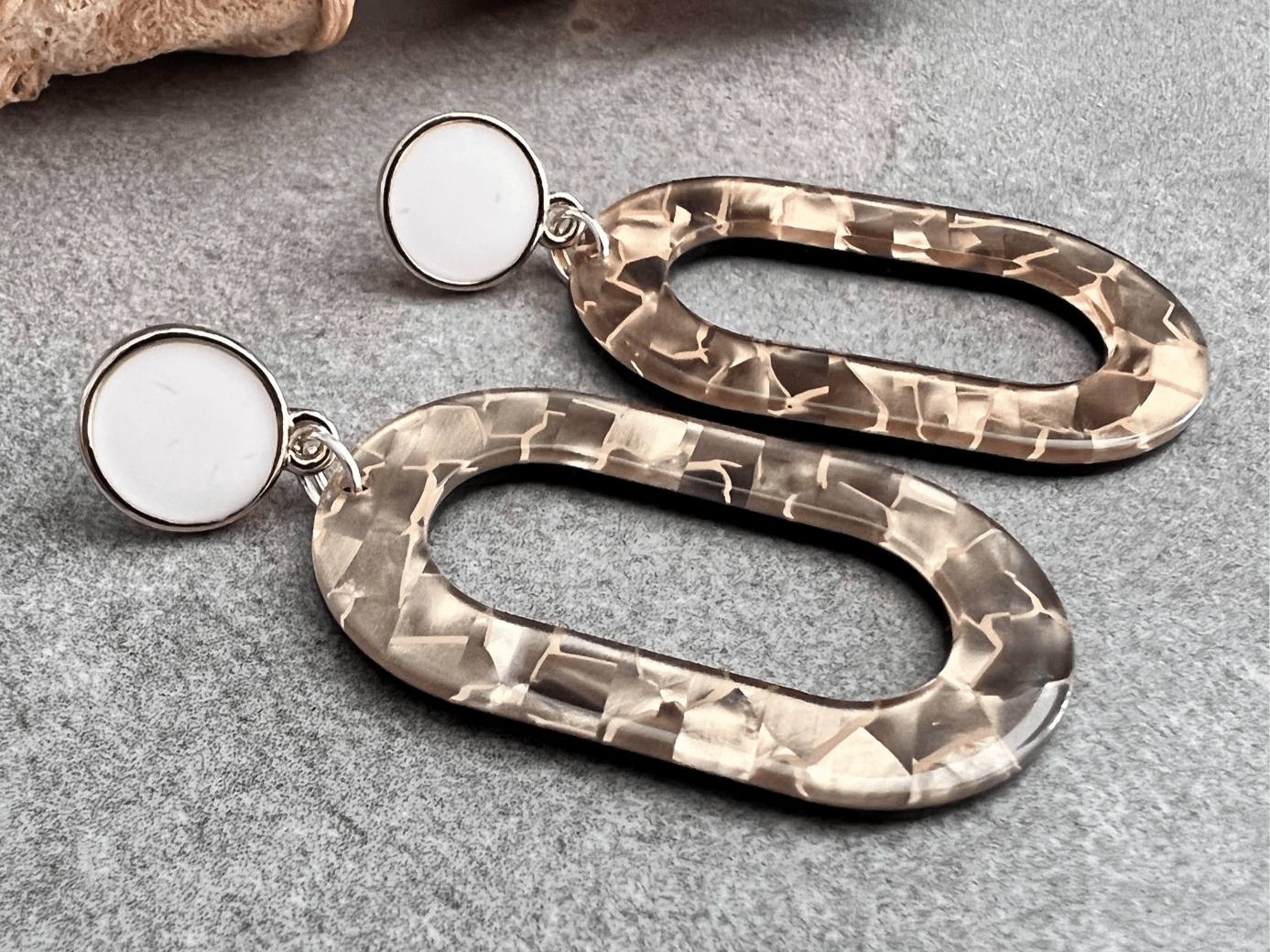 Boucles d’oreilles VIRGINIE - Créations Uniques