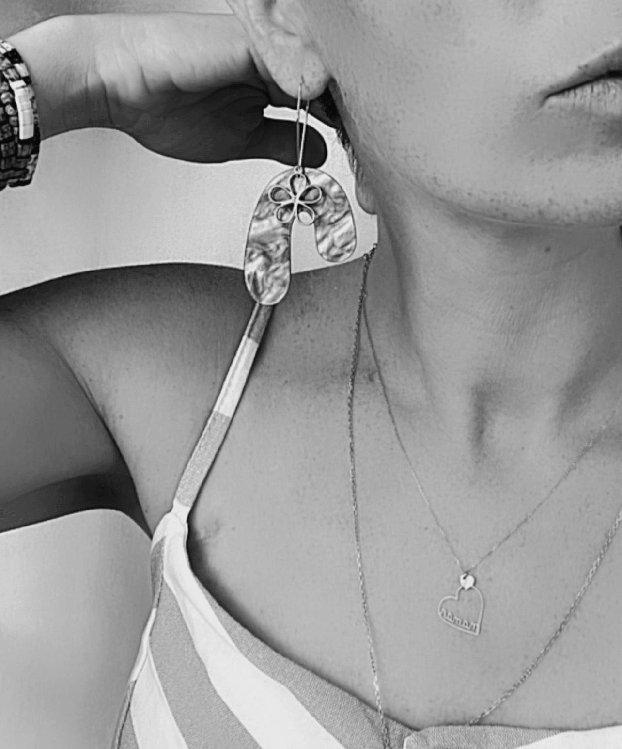 Boucles d’oreilles MURPHY résine turquoise - Créations Uniques - Créations Uniques