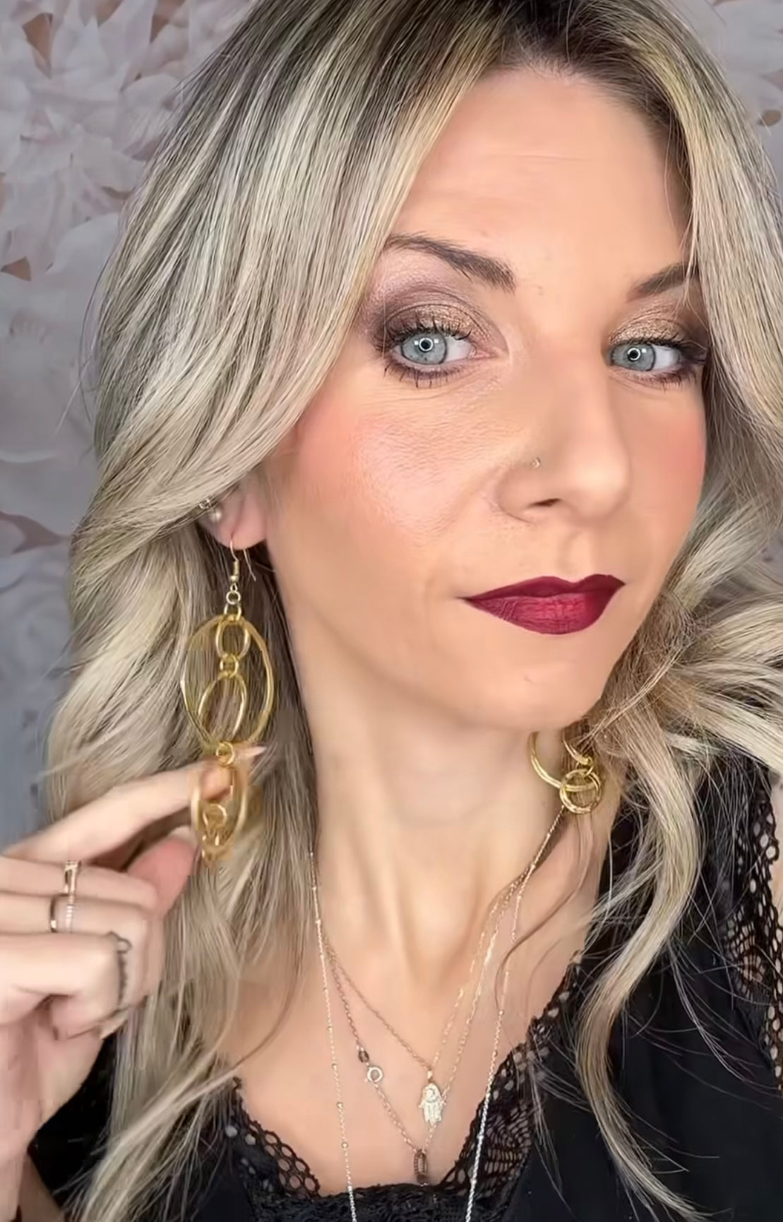 E56021 Boucles d'oreilles - Karine Sultan - Créations Uniques