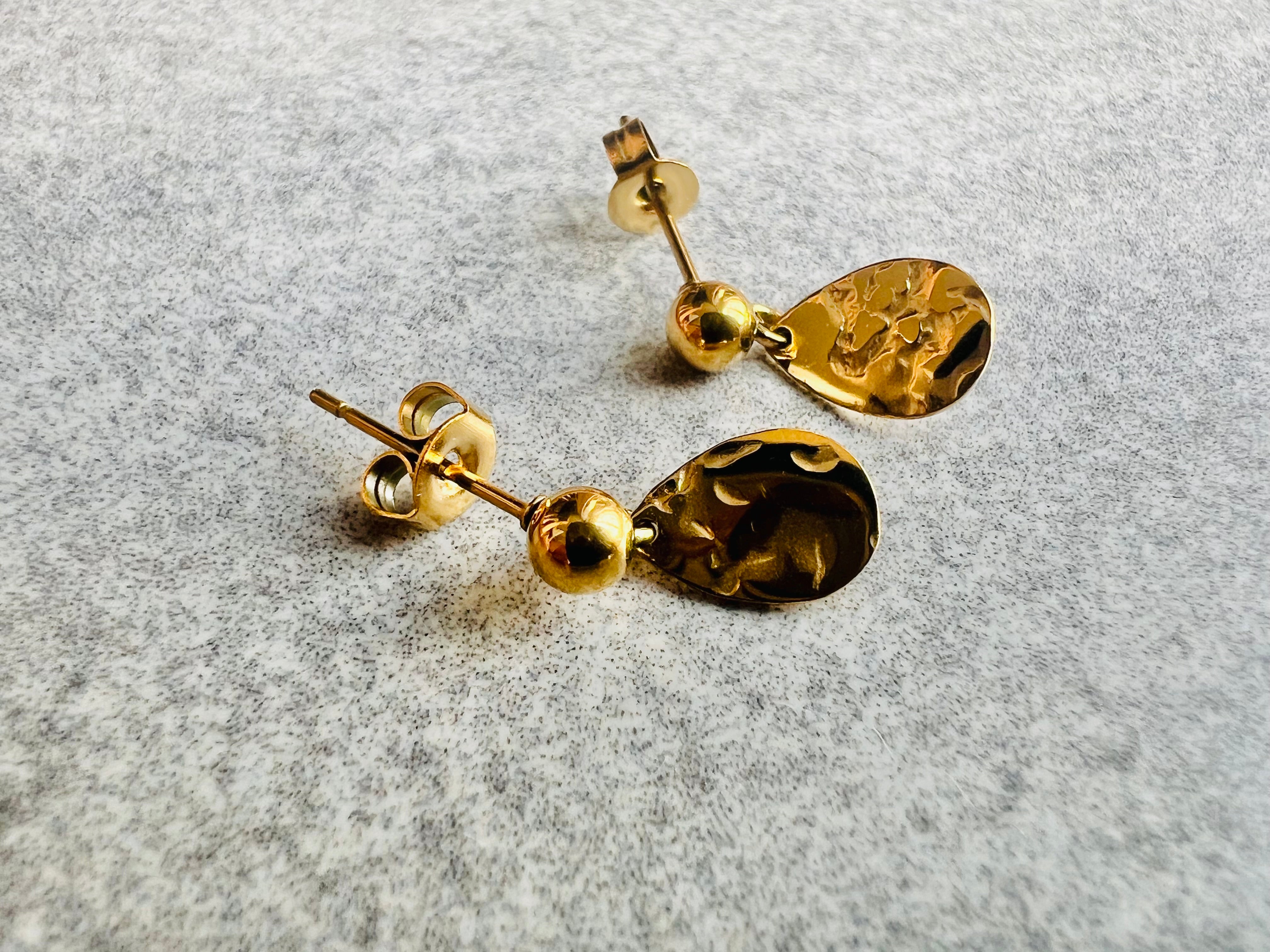 Boucles d’oreilles CAROL mini gouttes - Créations Uniques