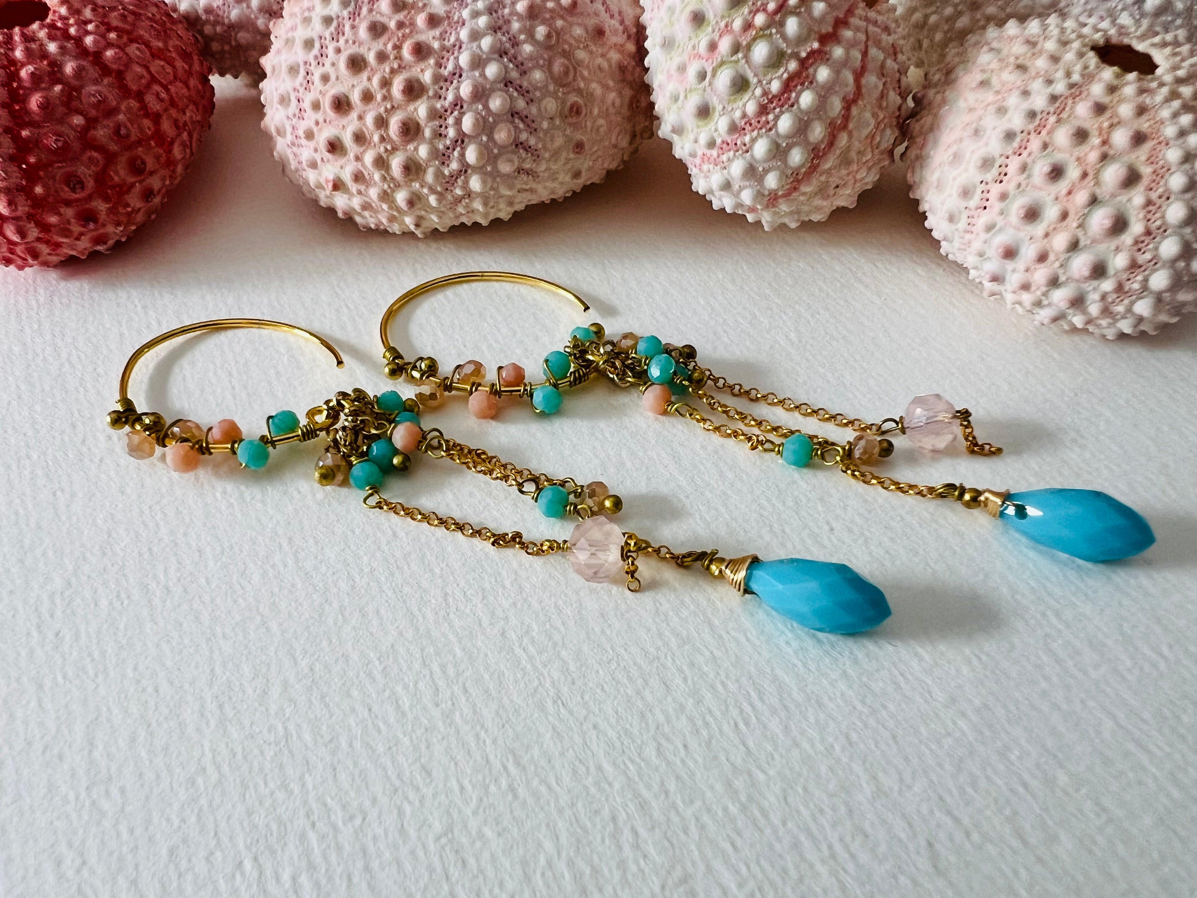 Boucles d’oreilles JOHANNA - Créations Uniques