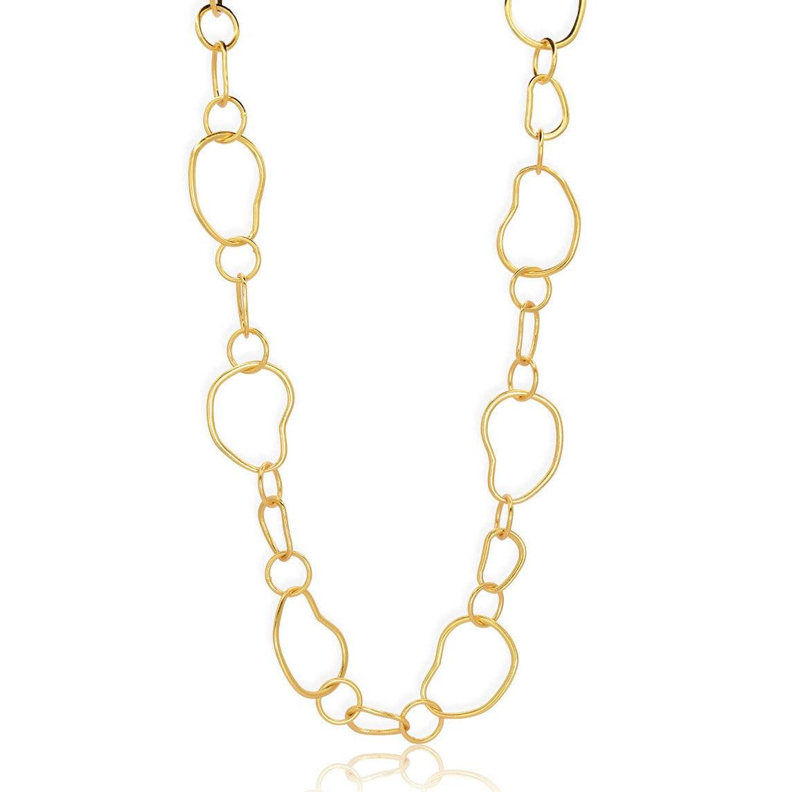 N71039 Collier maillons bio - Karine Sultan - Créations Uniques