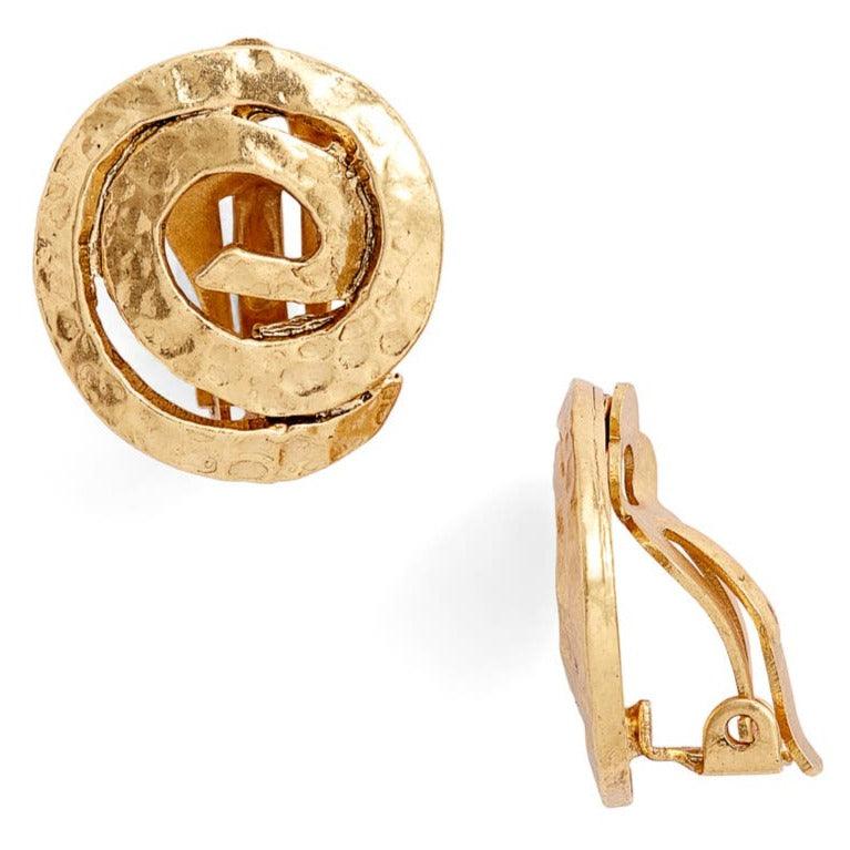 E67104 Boucles d'oreilles clips - Karine Sultan - Créations Uniques