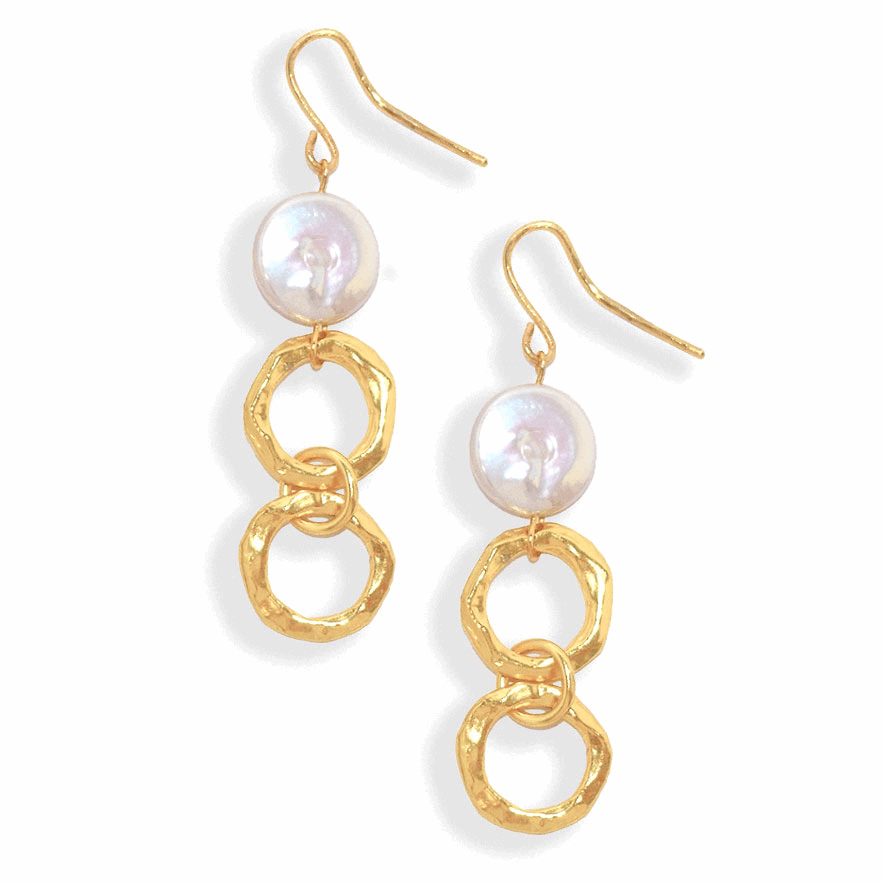 E71713 Boucles d'oreilles - Karine Sultan - Créations Uniques