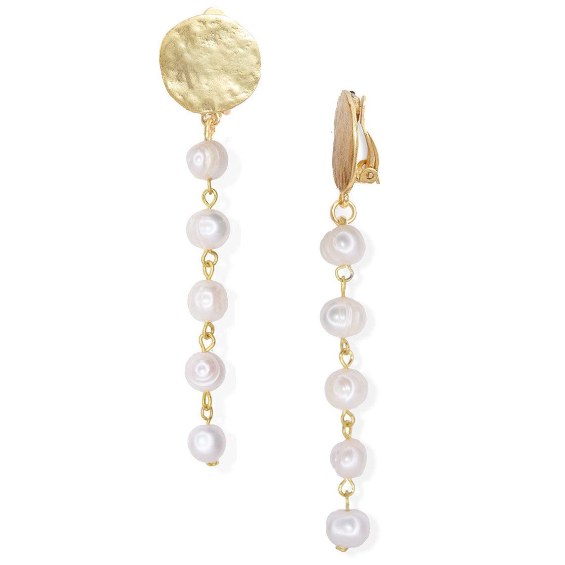 E74523 Boucles d'oreilles clips - Karine Sultan - Créations Uniques