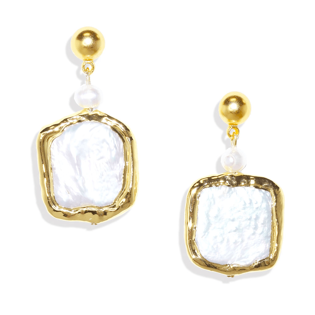 E75516 Boucles d'oreilles Glaçons - Karine Sultan - Créations Uniques