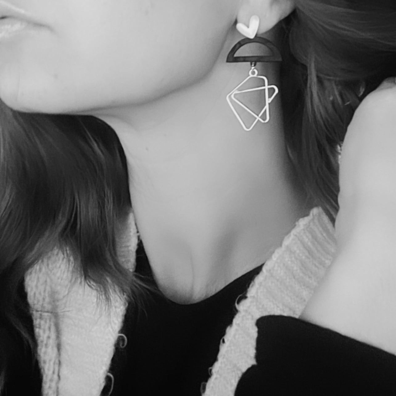 Boucles d’oreilles PEYTON - Créations Uniques - Créations Uniques