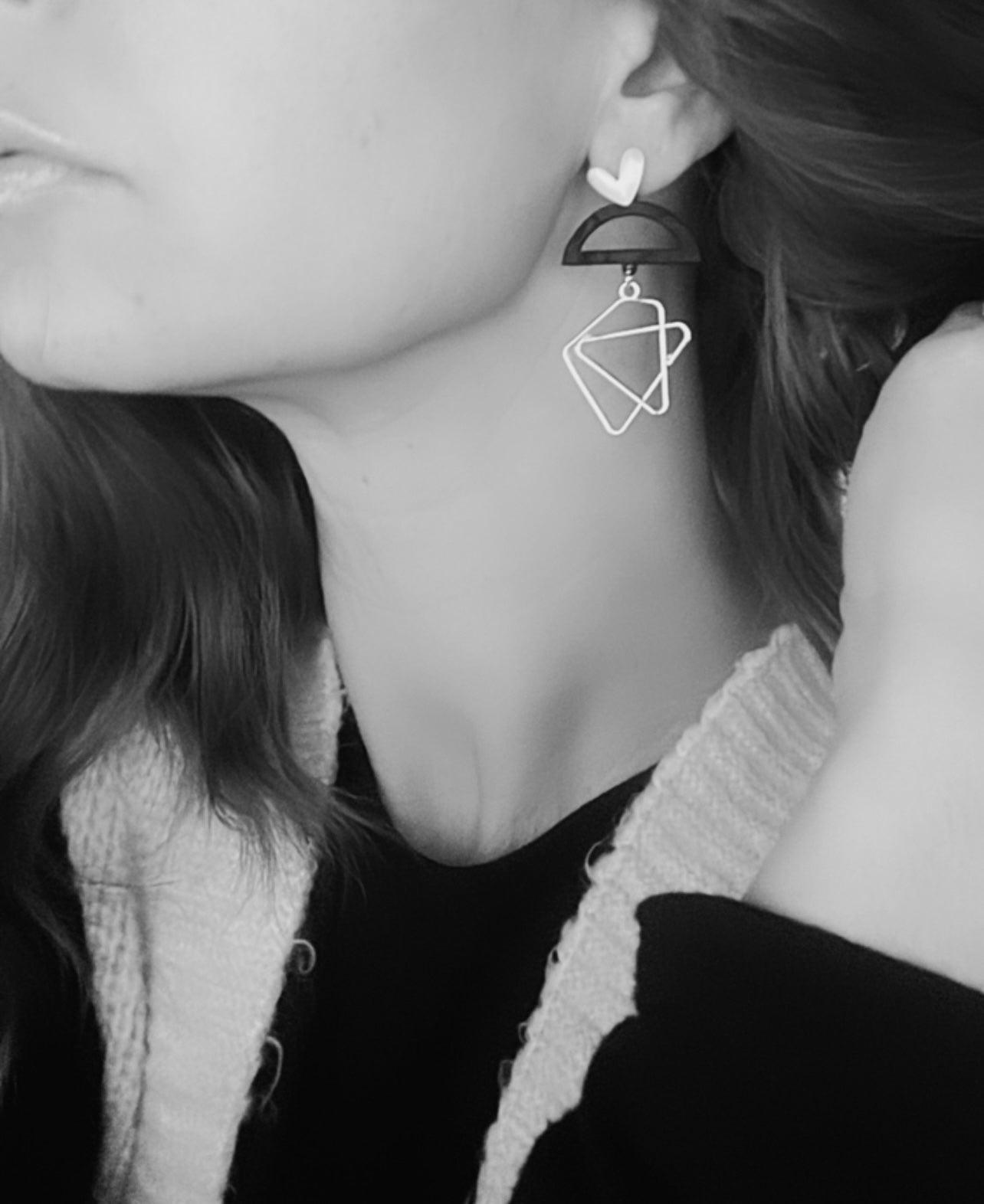 Boucles d’oreilles PEYTON - Créations Uniques - Créations Uniques