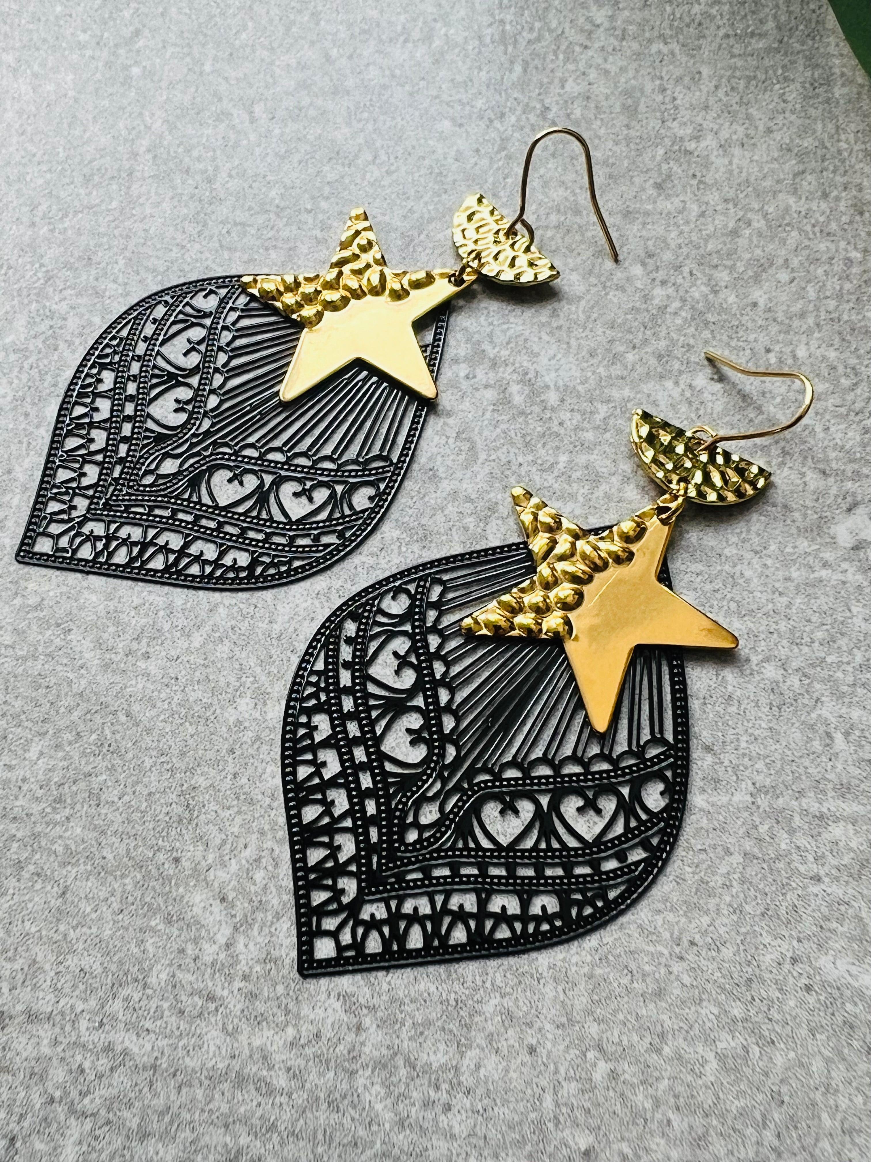 Boucles d’oreilles MAGALIE - Créations Uniques - Créations Uniques