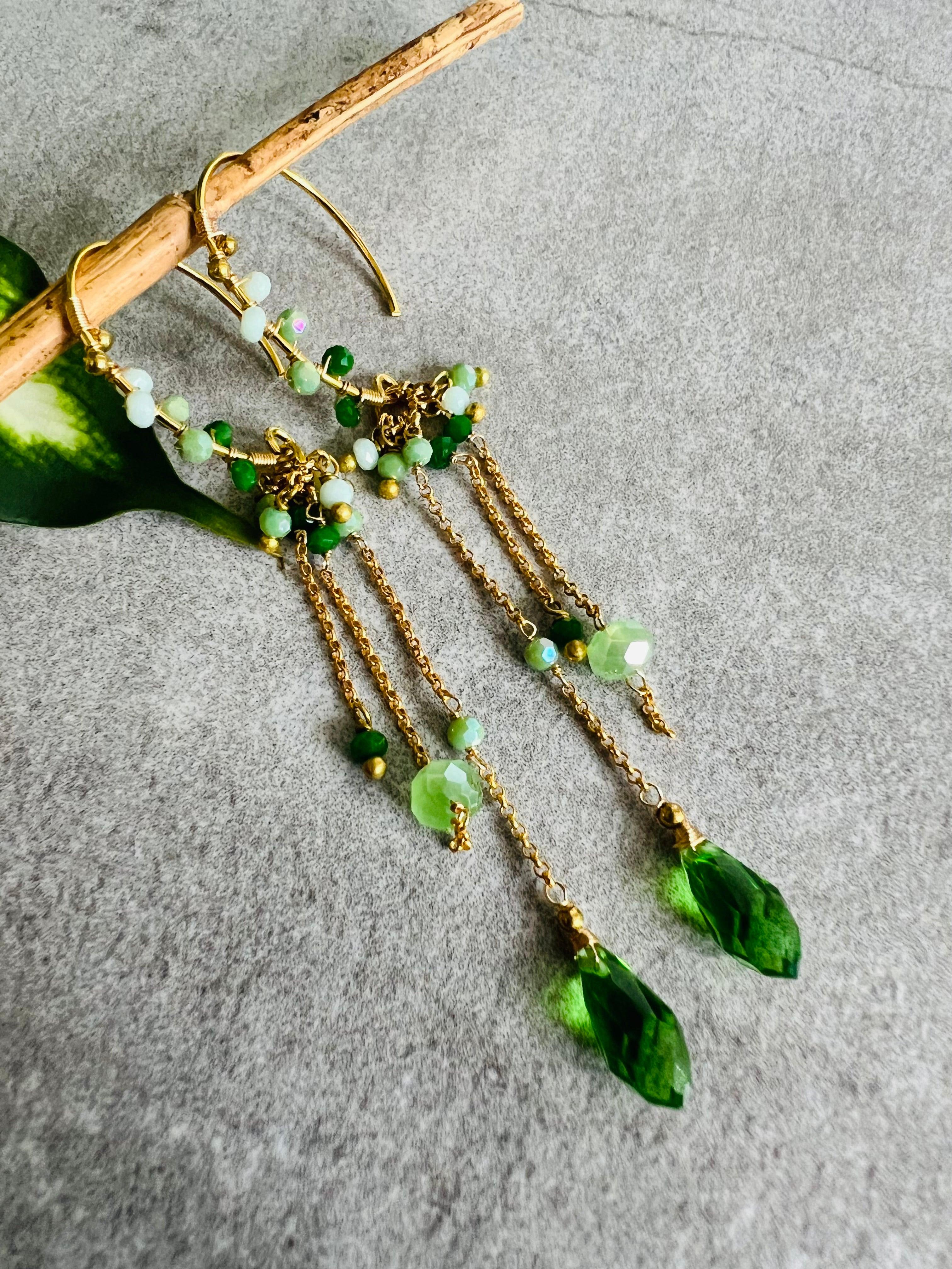 Boucles d’oreilles JOHANNA - Créations Uniques