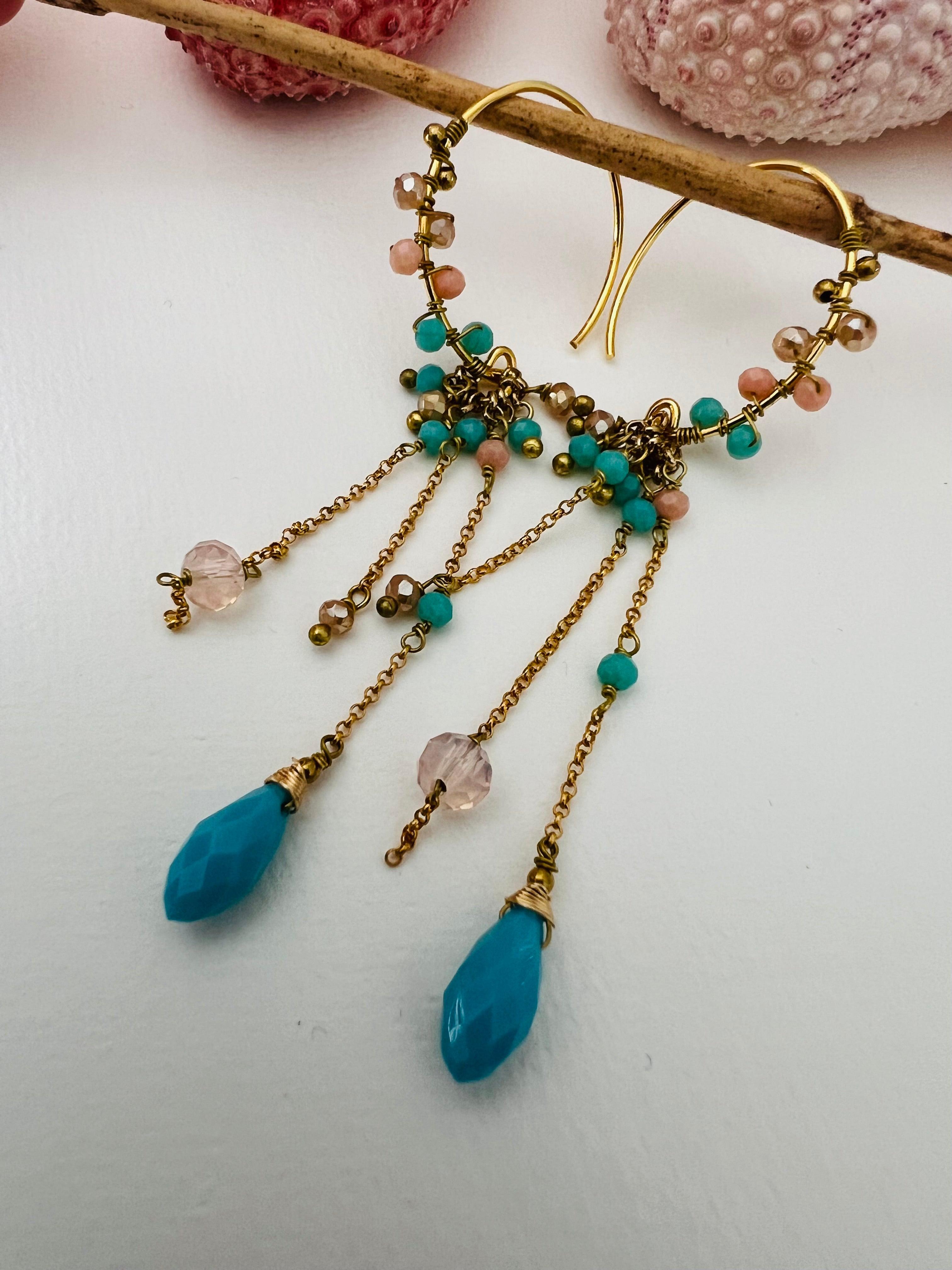 Boucles d’oreilles JOHANNA - Créations Uniques