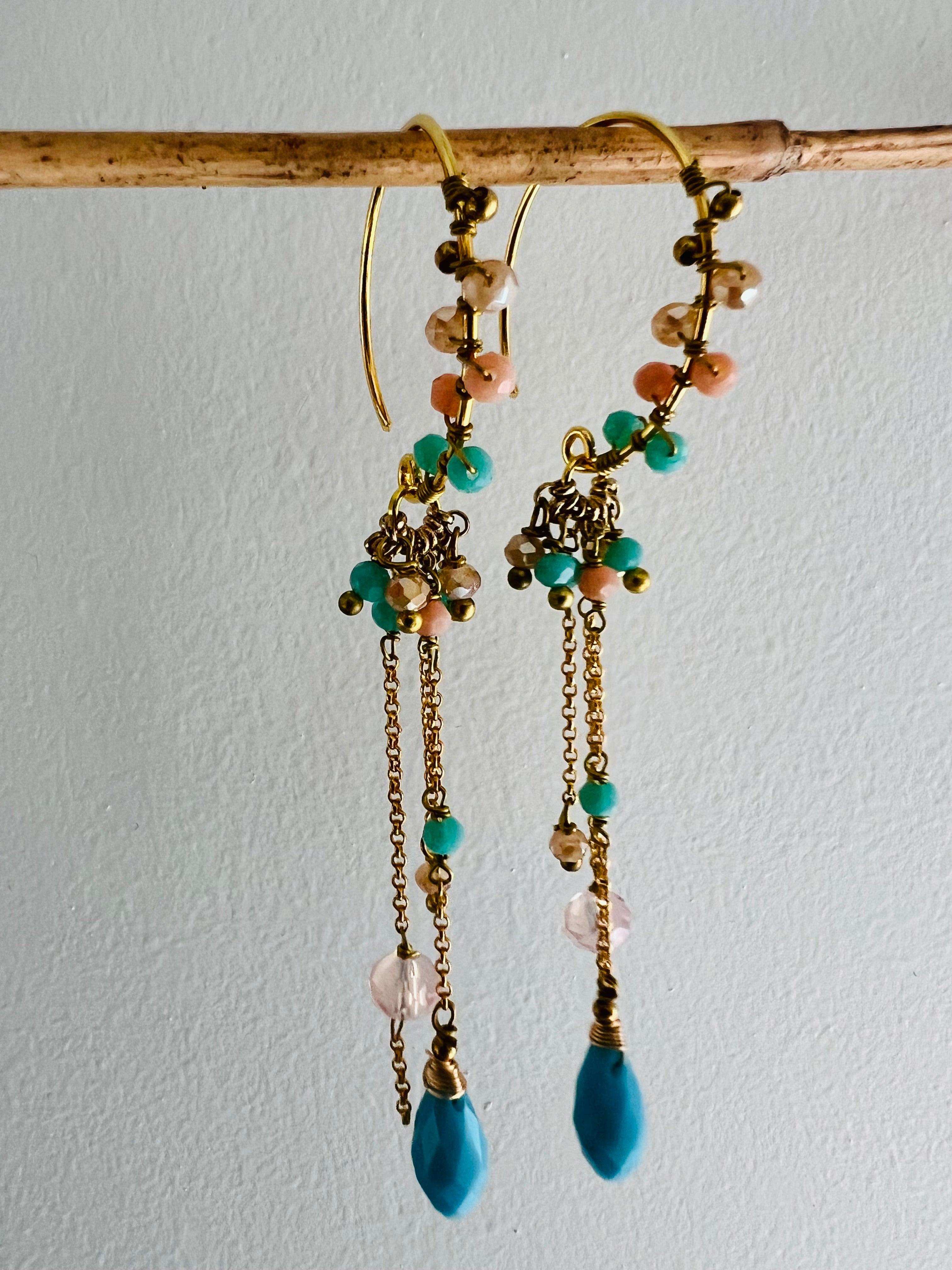 Boucles d’oreilles JOHANNA - Créations Uniques