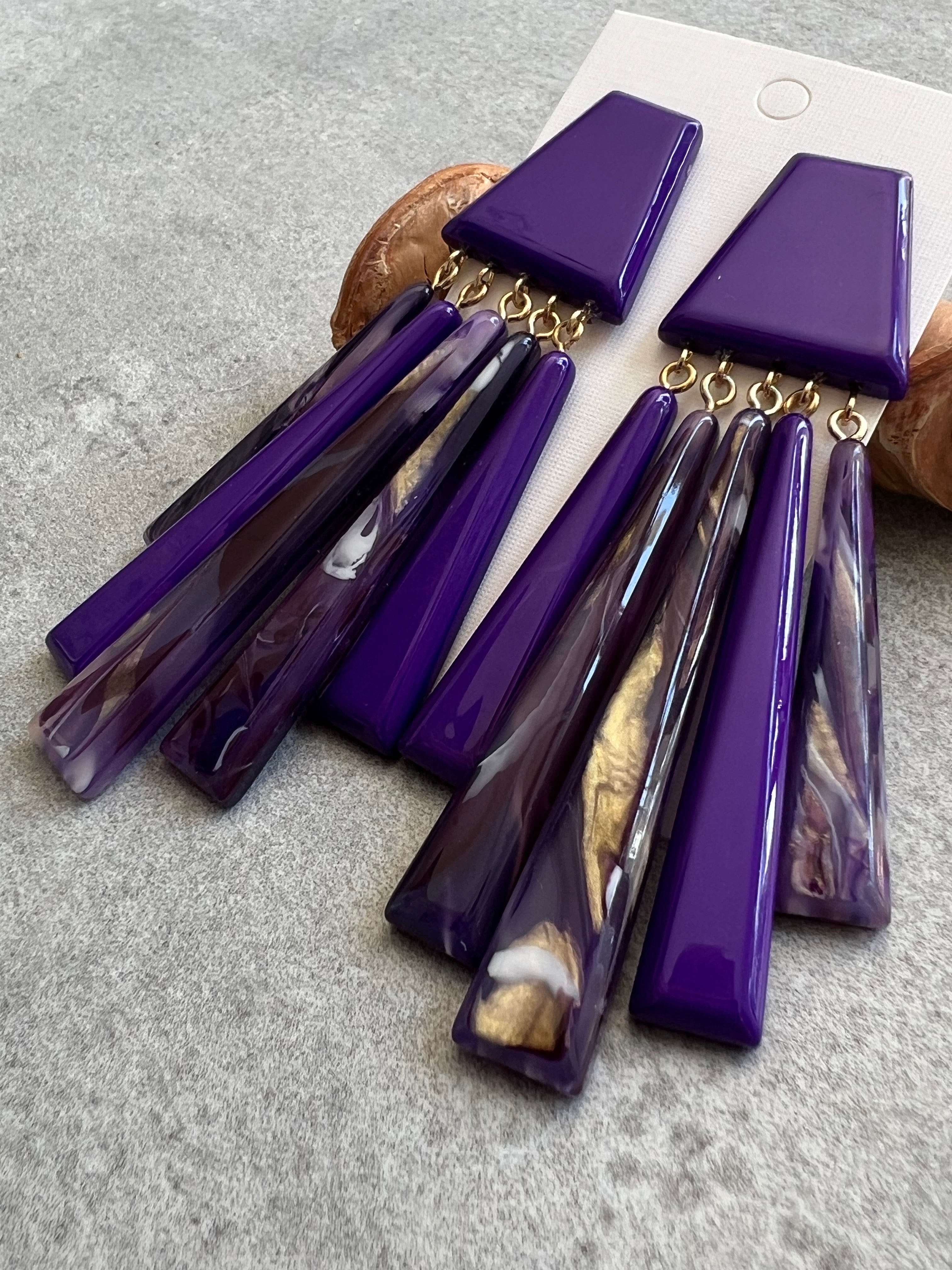 Boucles d’oreilles KATHLEEN - Créations Uniques