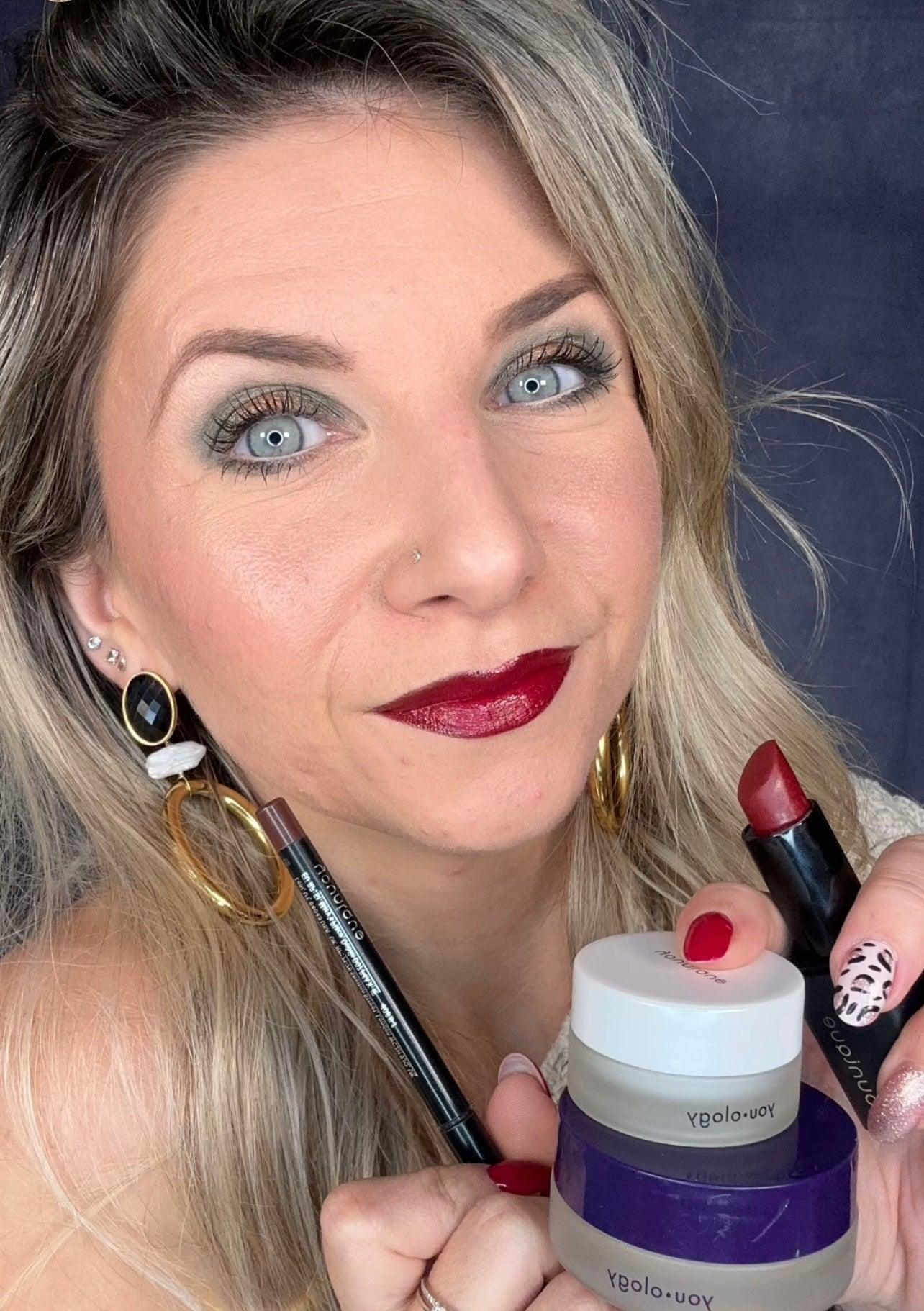 Boucles d’oreilles chic et ovales dorées KLOE - Créations Uniques