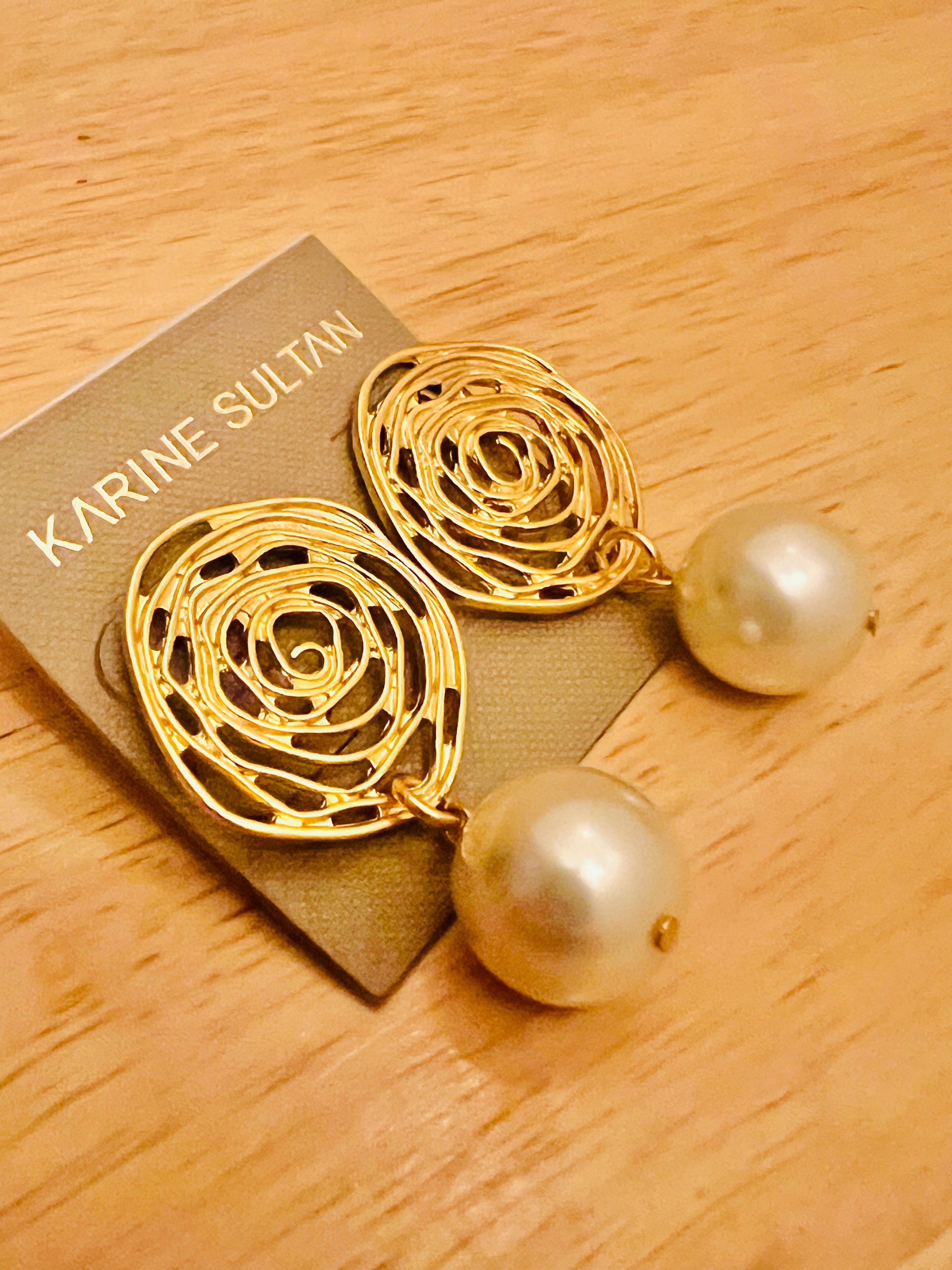 E70563 Boucles d'oreilles - Karine Sultan - Créations Uniques