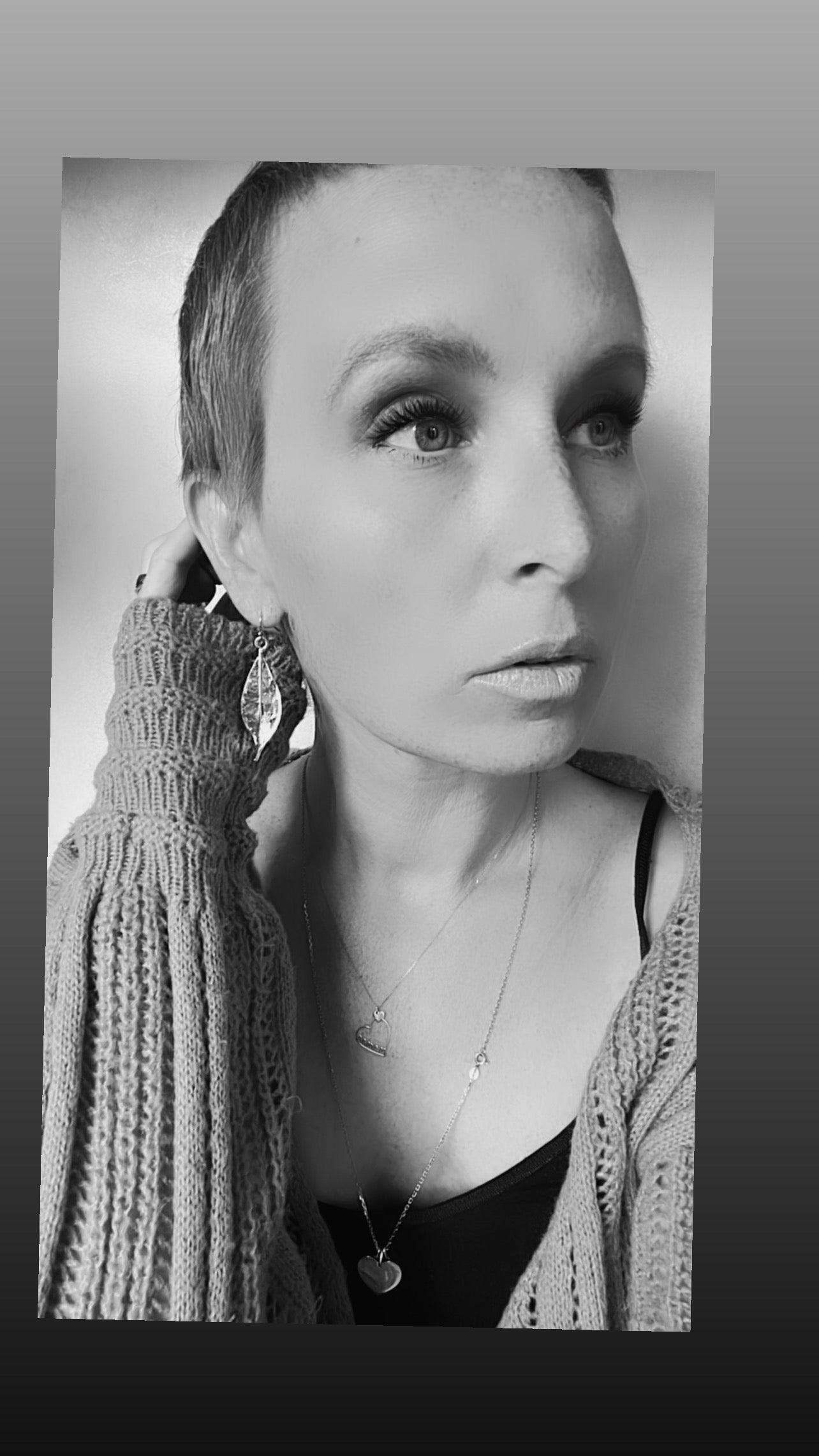 Boucles d’oreilles MALLAURY feuilles argentées - Créations Uniques - Créations Uniques