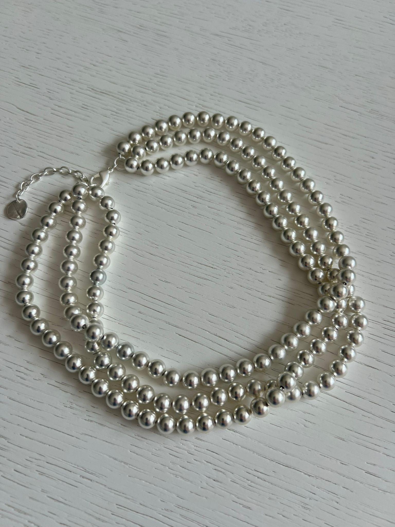 N71045 Collier chaîne Argent - Karine Sultan - Créations Uniques