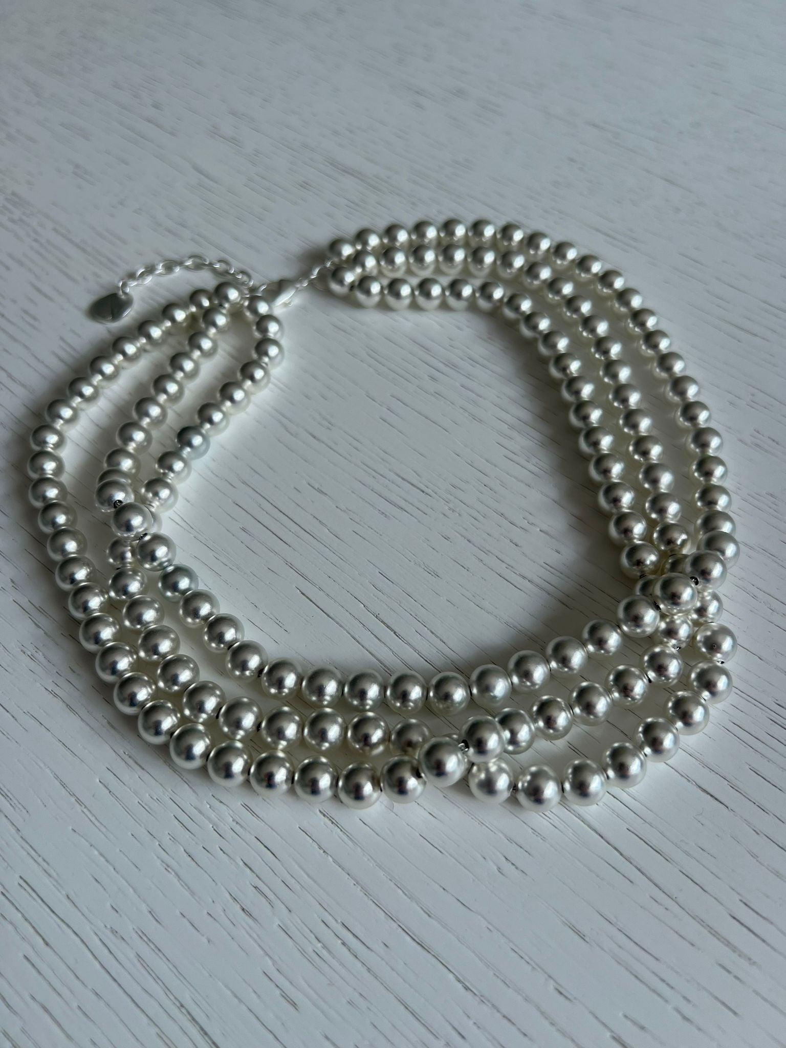 N71045 Collier chaîne Argent - Karine Sultan - Créations Uniques