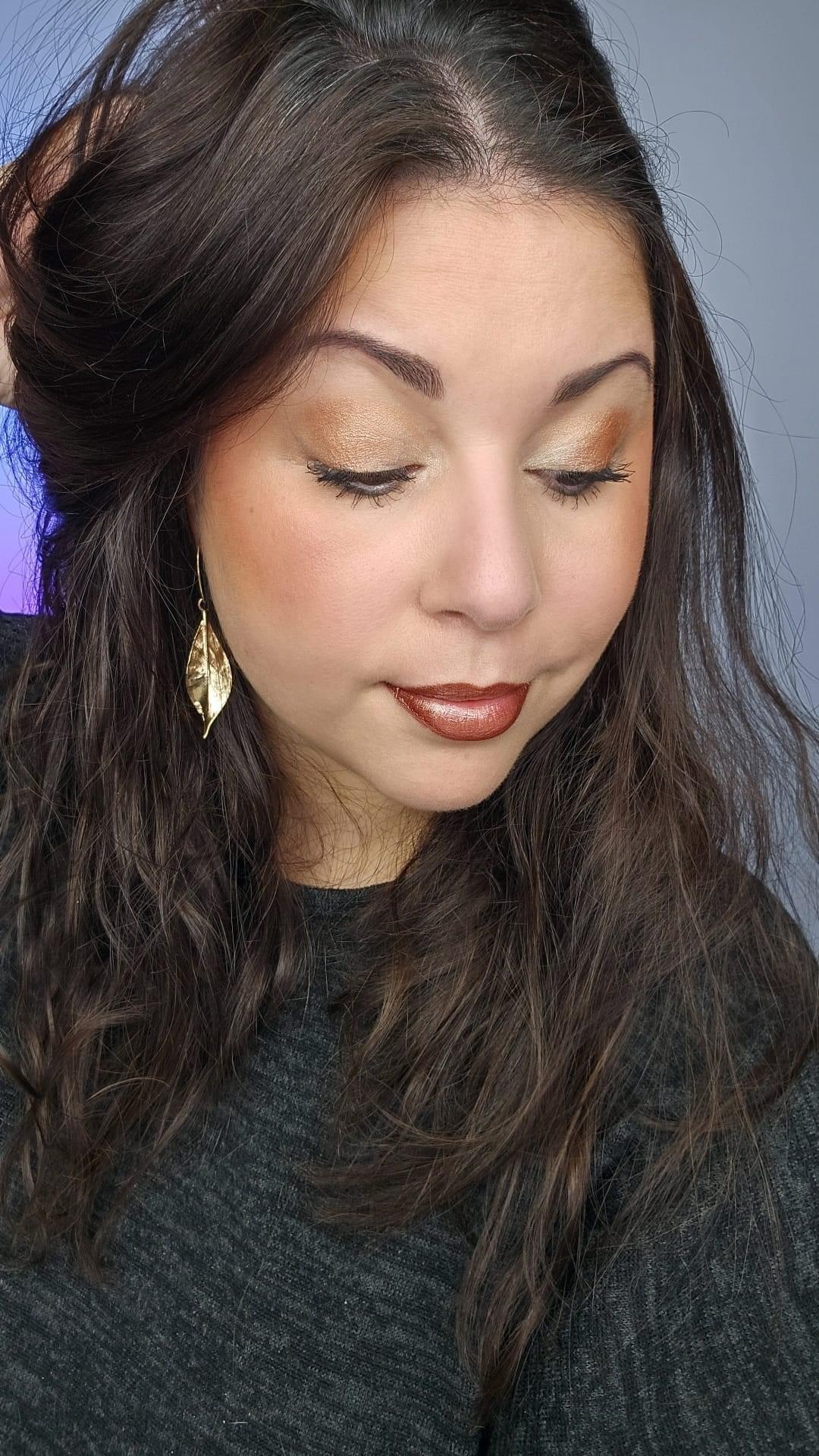 Boucles d’oreilles MALLAURY longues feuilles dorées - Créations Uniques - Créations Uniques