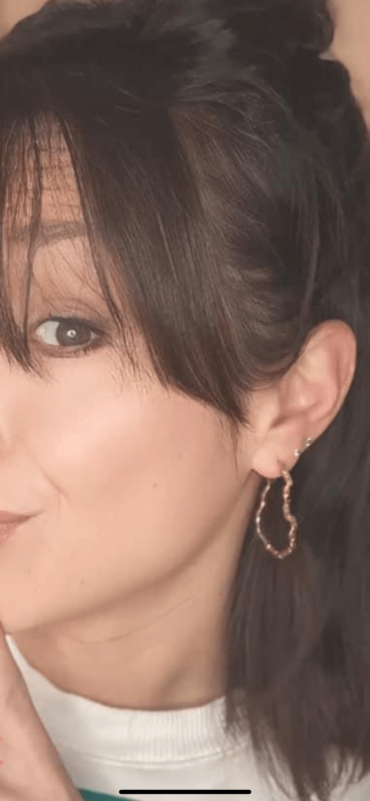 Boucles d’oreilles KAYLYNE créoles cœurs dorés - Créations Uniques