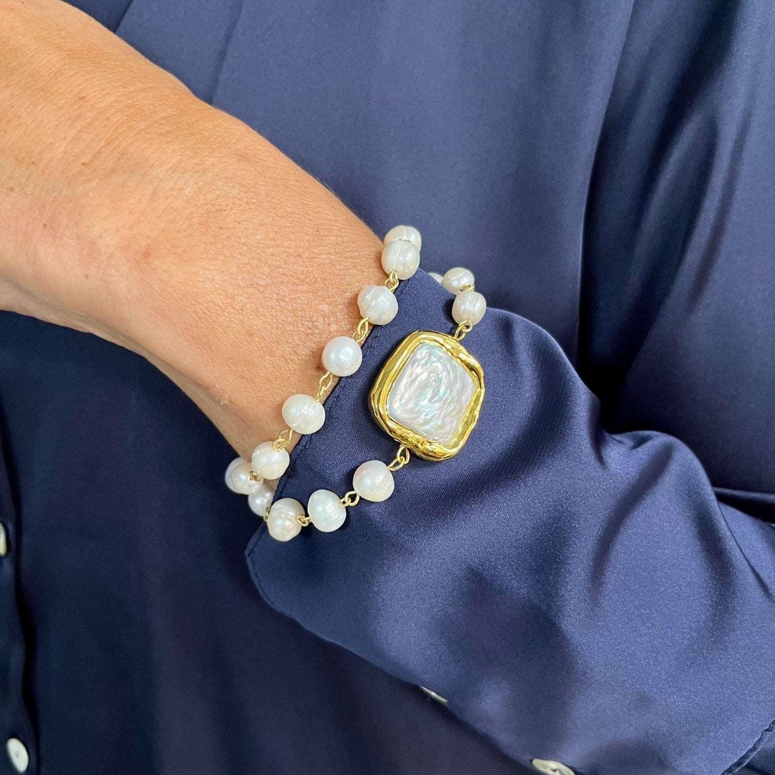 B75537 Bracelet Glaçon - Karine Sultan - Créations Uniques